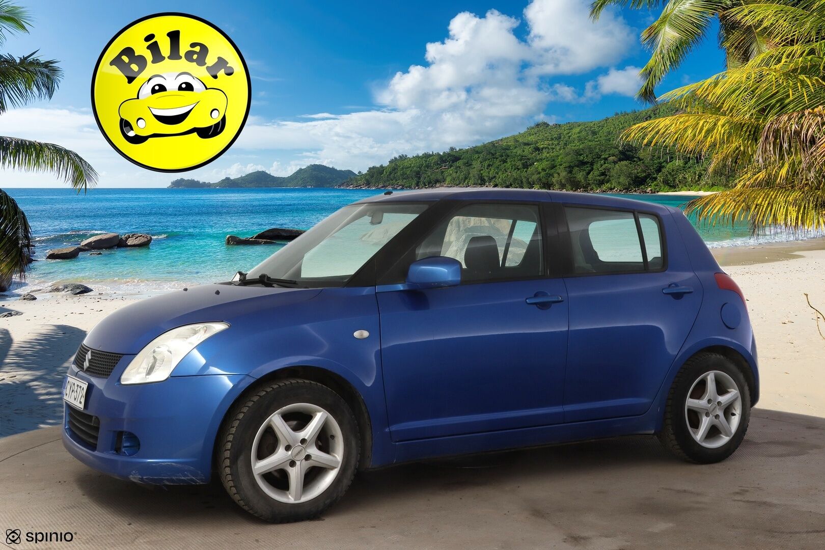Suzuki Swift 2005 4D SWIFT HATCHBACK 1.3 | Myydään huutokaupat.com | - | Myydään huutokaupat.com | Lohkolämmitin | ISOFIX | Kahdet renkaat | 