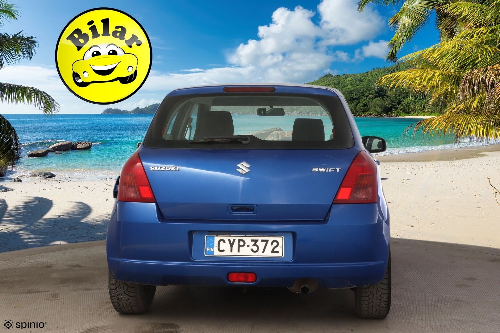 Suzuki Swift 2005 4D SWIFT HATCHBACK 1.3 | Myydään huutokaupat.com | - | Myydään huutokaupat.com | Lohkolämmitin | ISOFIX | Kahdet renkaat | 