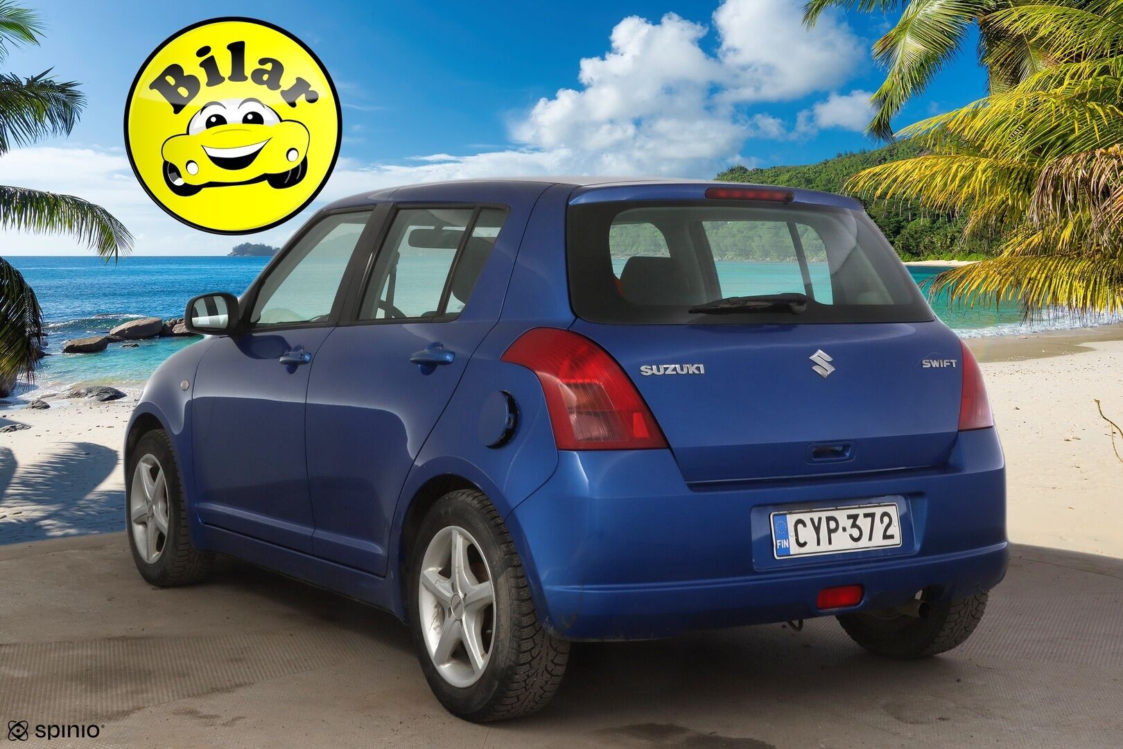Suzuki Swift 2005 4D SWIFT HATCHBACK 1.3 | Myydään huutokaupat.com | - | Myydään huutokaupat.com | Lohkolämmitin | ISOFIX | Kahdet renkaat | 