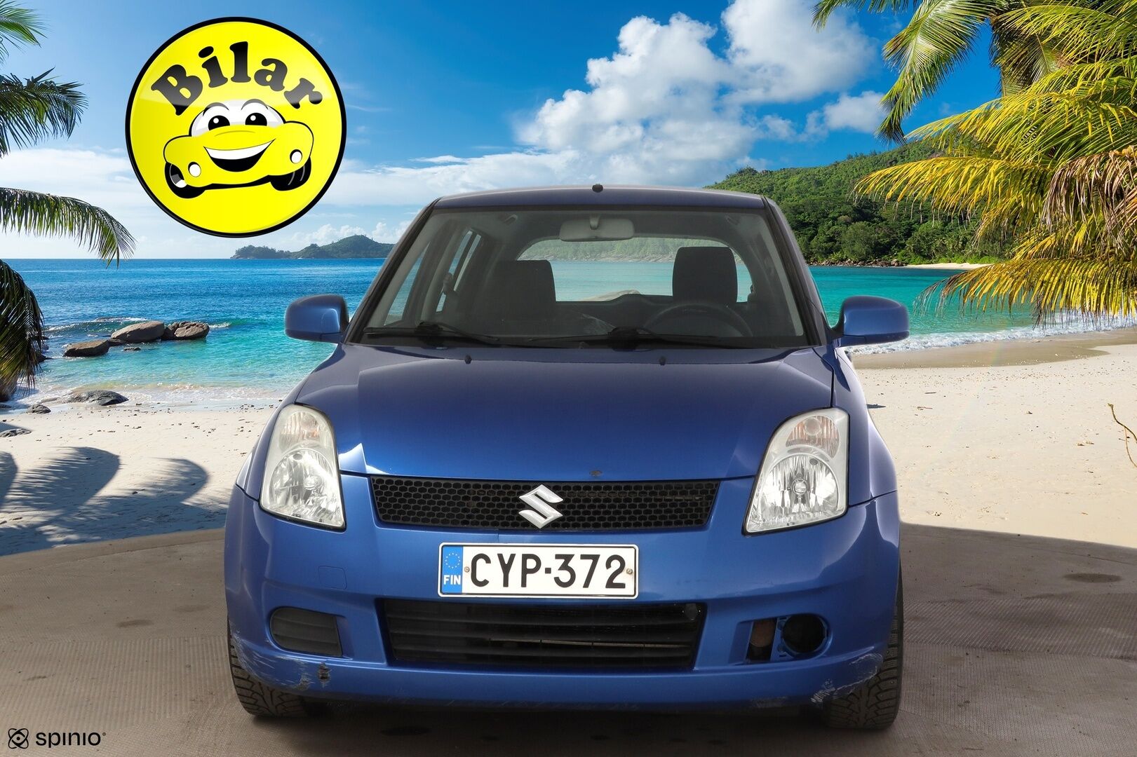 Suzuki Swift 2005 4D SWIFT HATCHBACK 1.3 | Myydään huutokaupat.com | - | Myydään huutokaupat.com | Lohkolämmitin | ISOFIX | Kahdet renkaat | 