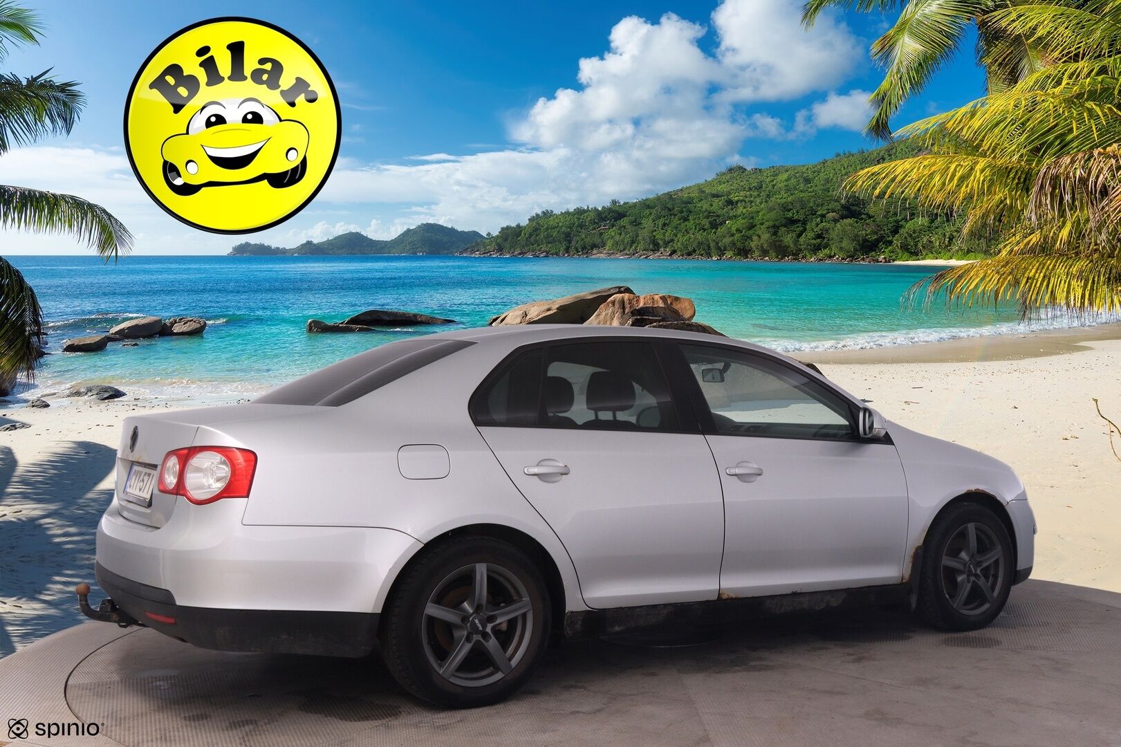 Volkswagen Jetta 2006 4D Sedan 1.6 FSI - Myydään Huutokaupat.com - | Vuoden leima | Kahdet renkaat | Lohko + sisäpistoke | Hiljattain huollettu | Koukku |