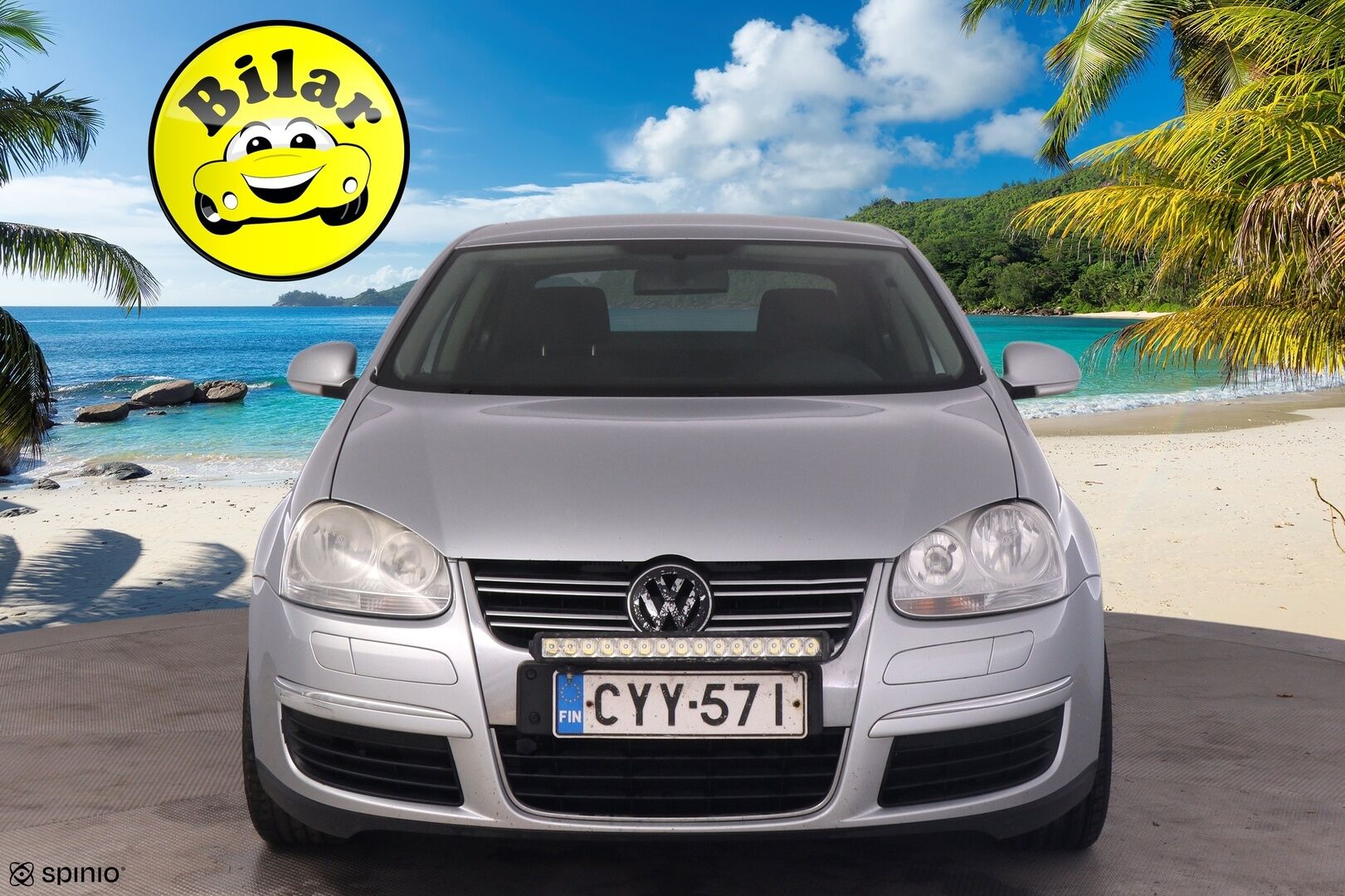 Volkswagen Jetta 2006 4D Sedan 1.6 FSI - Myydään Huutokaupat.com - | Vuoden leima | Kahdet renkaat | Lohko + sisäpistoke | Hiljattain huollettu | Koukku |