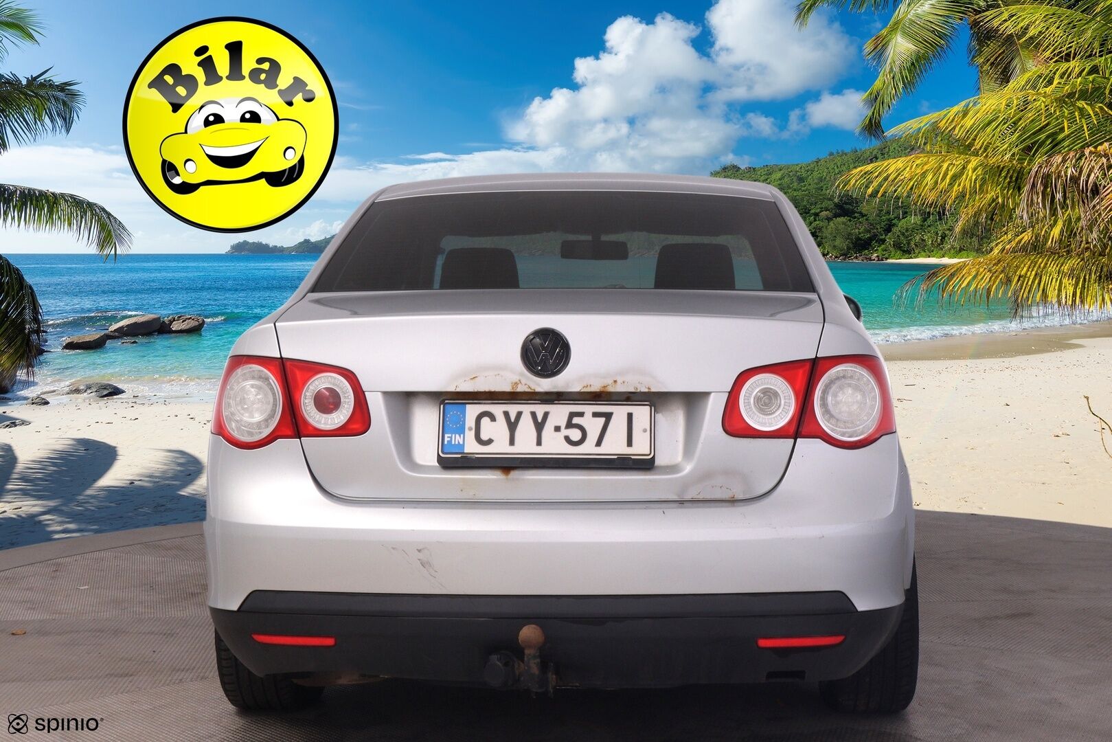 Volkswagen Jetta 2006 4D Sedan 1.6 FSI - Myydään Huutokaupat.com - | Vuoden leima | Kahdet renkaat | Lohko + sisäpistoke | Hiljattain huollettu | Koukku |