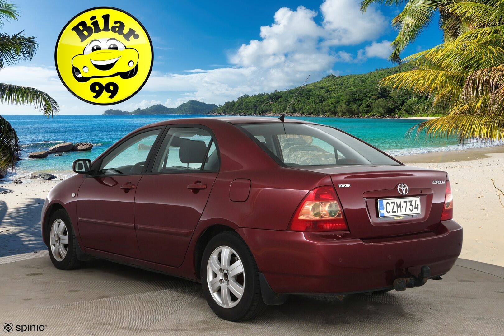 Toyota Corolla 2007 4D COROLLA SEDAN 1.6 - YritysOutlet - Myydään vain yrityksille / Suomi-Auto / Vetokoukku / Ilmastointi - Tämä auto myydään YritysOutlet -valikoimasta vain yritykselle