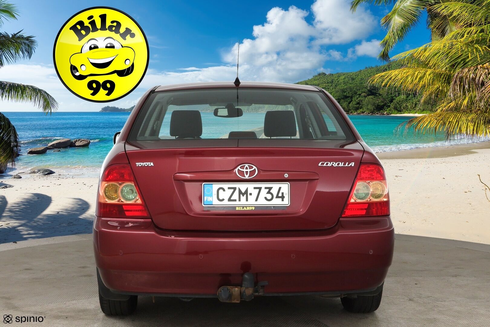 Toyota Corolla 2007 4D COROLLA SEDAN 1.6 - YritysOutlet - Myydään vain yrityksille / Suomi-Auto / Vetokoukku / Ilmastointi - Tämä auto myydään YritysOutlet -valikoimasta vain yritykselle