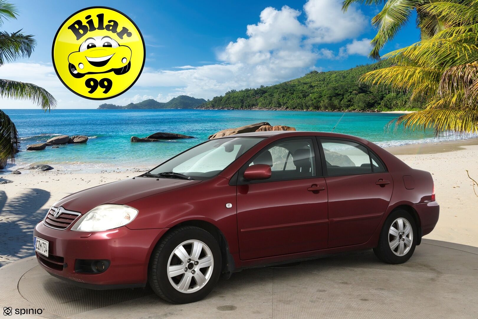 Toyota Corolla 2007 4D COROLLA SEDAN 1.6 - YritysOutlet - Myydään vain yrityksille / Suomi-Auto / Vetokoukku / Ilmastointi - Tämä auto myydään YritysOutlet -valikoimasta vain yritykselle