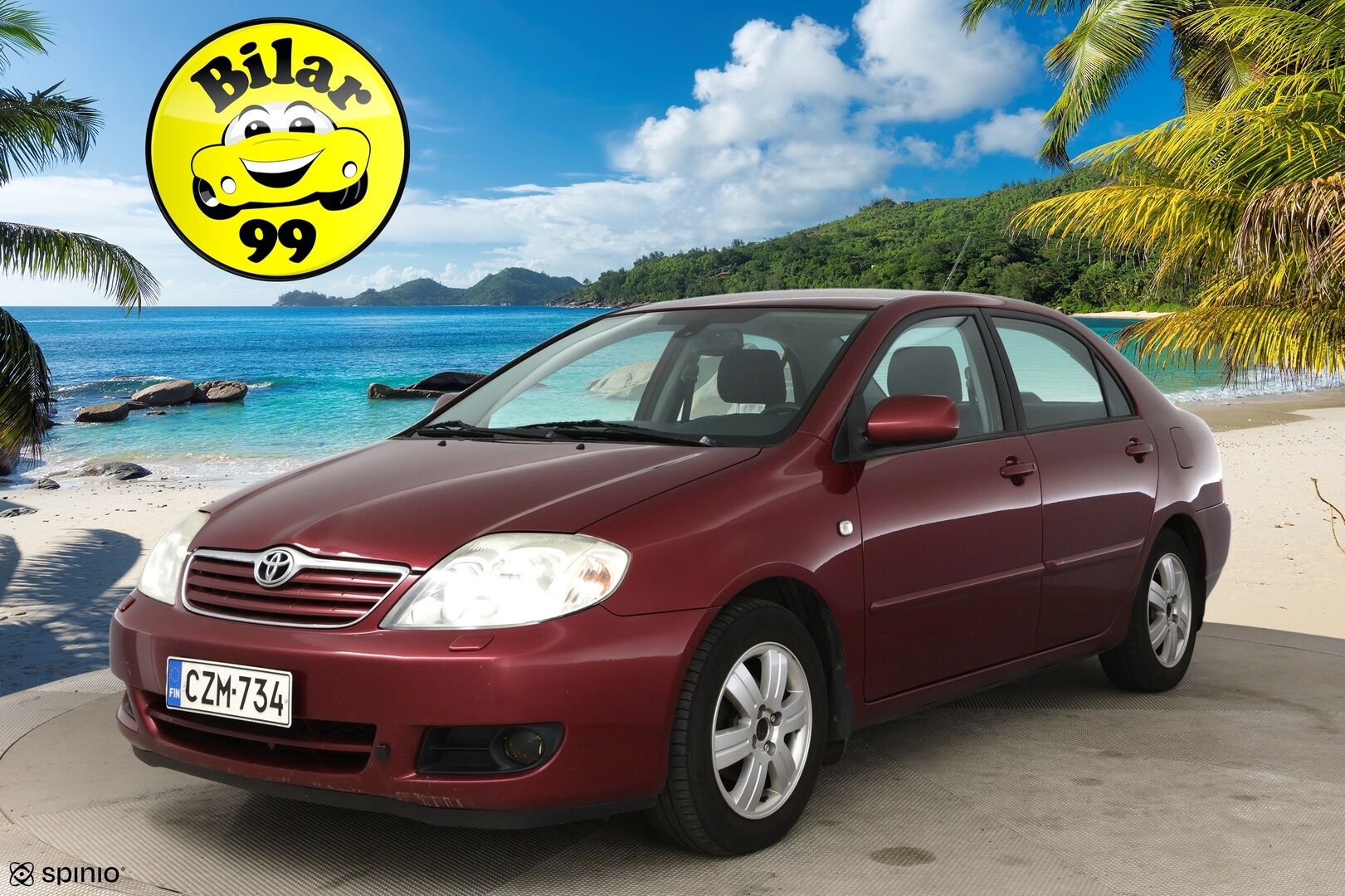 Toyota Corolla 2007 4D COROLLA SEDAN 1.6 - YritysOutlet - Myydään vain yrityksille / Suomi-Auto / Vetokoukku / Ilmastointi - Tämä auto myydään YritysOutlet -valikoimasta vain yritykselle