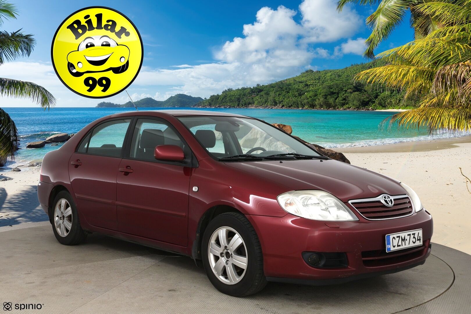 Toyota Corolla 2007 4D COROLLA SEDAN 1.6 - YritysOutlet - Myydään vain yrityksille / Suomi-Auto / Vetokoukku / Ilmastointi - Tämä auto myydään YritysOutlet -valikoimasta vain yritykselle
