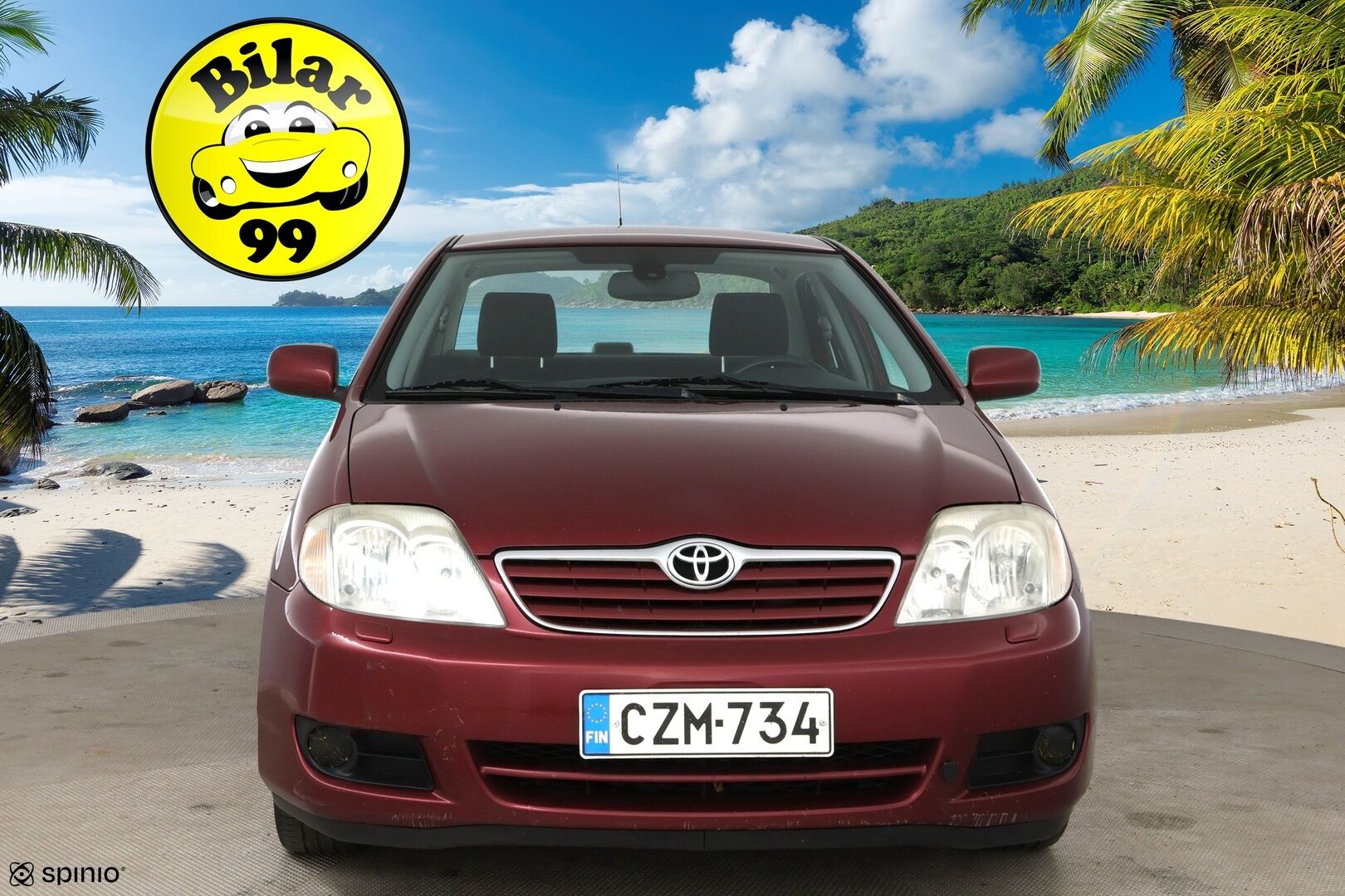 Toyota Corolla 2007 4D COROLLA SEDAN 1.6 - YritysOutlet - Myydään vain yrityksille / Suomi-Auto / Vetokoukku / Ilmastointi - Tämä auto myydään YritysOutlet -valikoimasta vain yritykselle