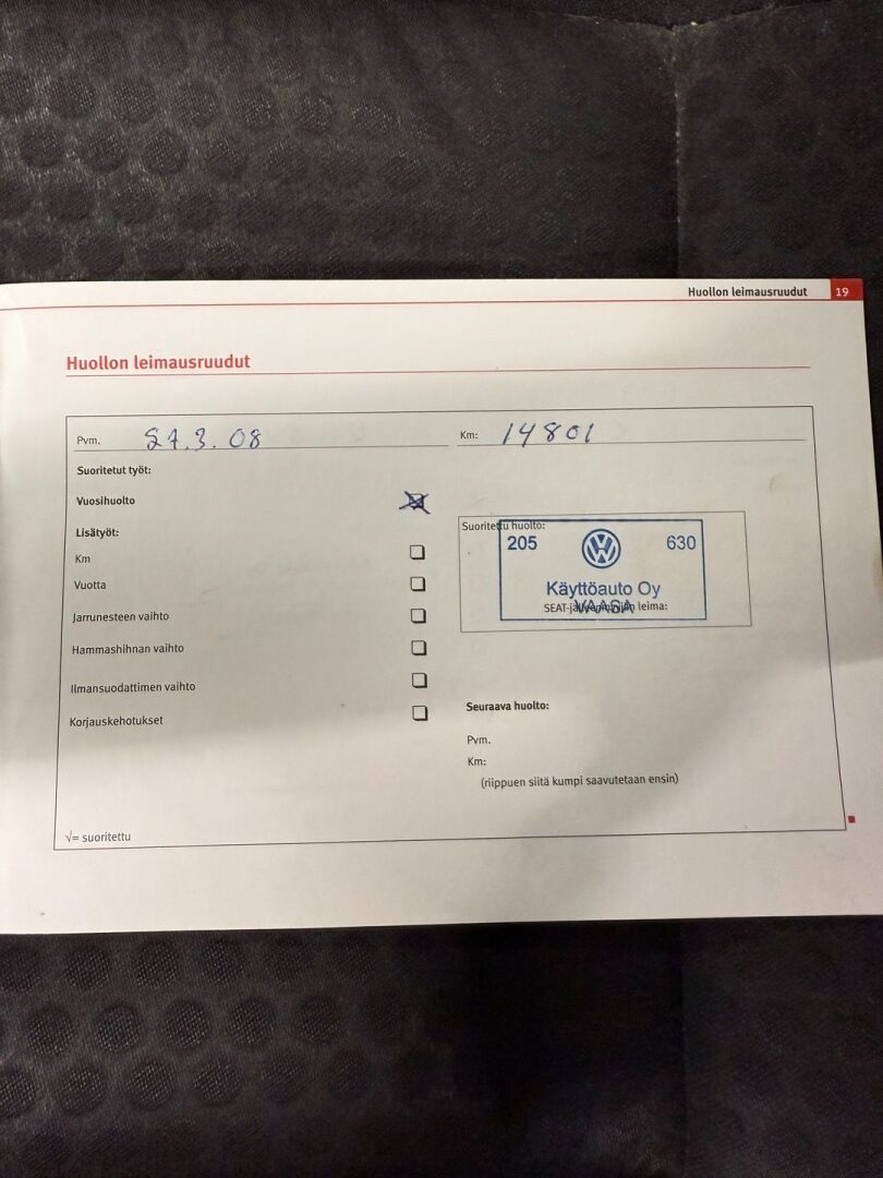 Seat Ibiza 2007 2D IBIZA HATCHBACK 1.8T FR - YritysOutlet - Myydään vain yrityksille - – Tämä auto myydään YritysOutlet -valikoimasta vain yritykselle