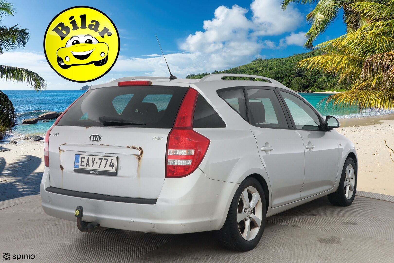 Kia cee'd 2008 1,6 CRDi EX SW A/T** YritysOutlet - Myydään vain yrityksille - Suomi-auto | Vakkari | Lohko | Vetokoukku | Ilmastointi | 2x Renkaat 