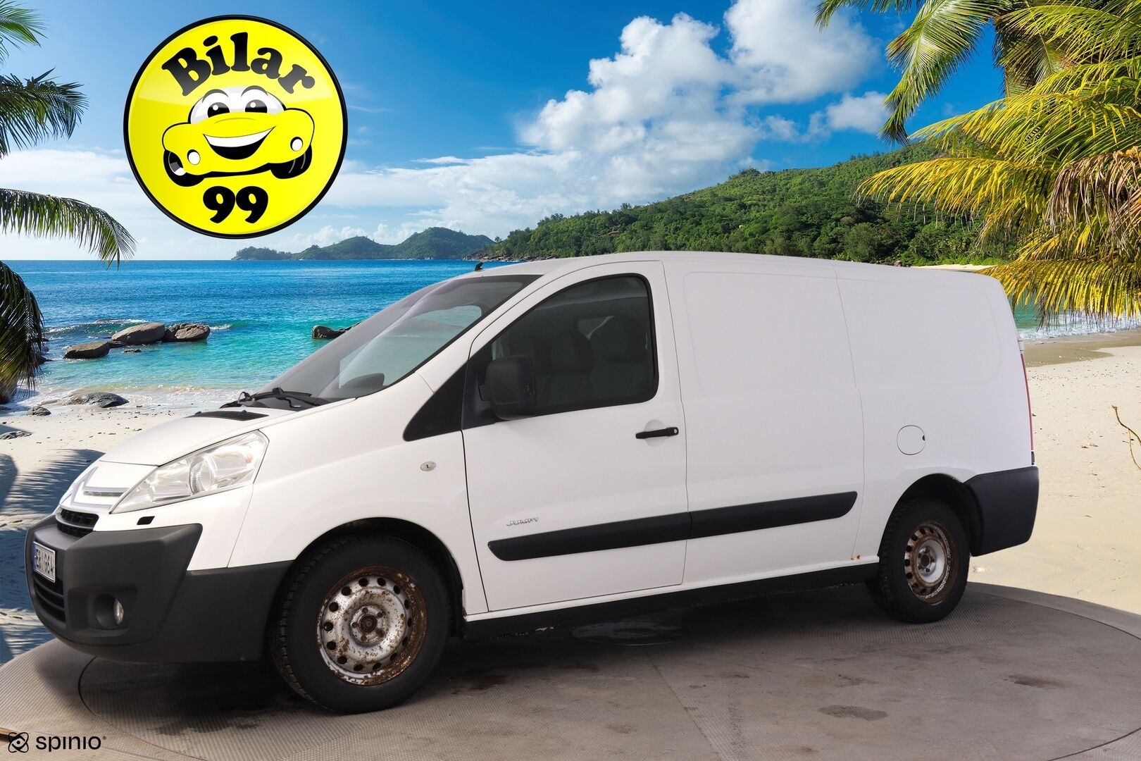 Citroen JUMPY 2008 2,0 20 HDi 120 L1H1 - YritysOutlet - Myydään vain yrityksille - Webasto / Kahdet renkaat / Koukku!