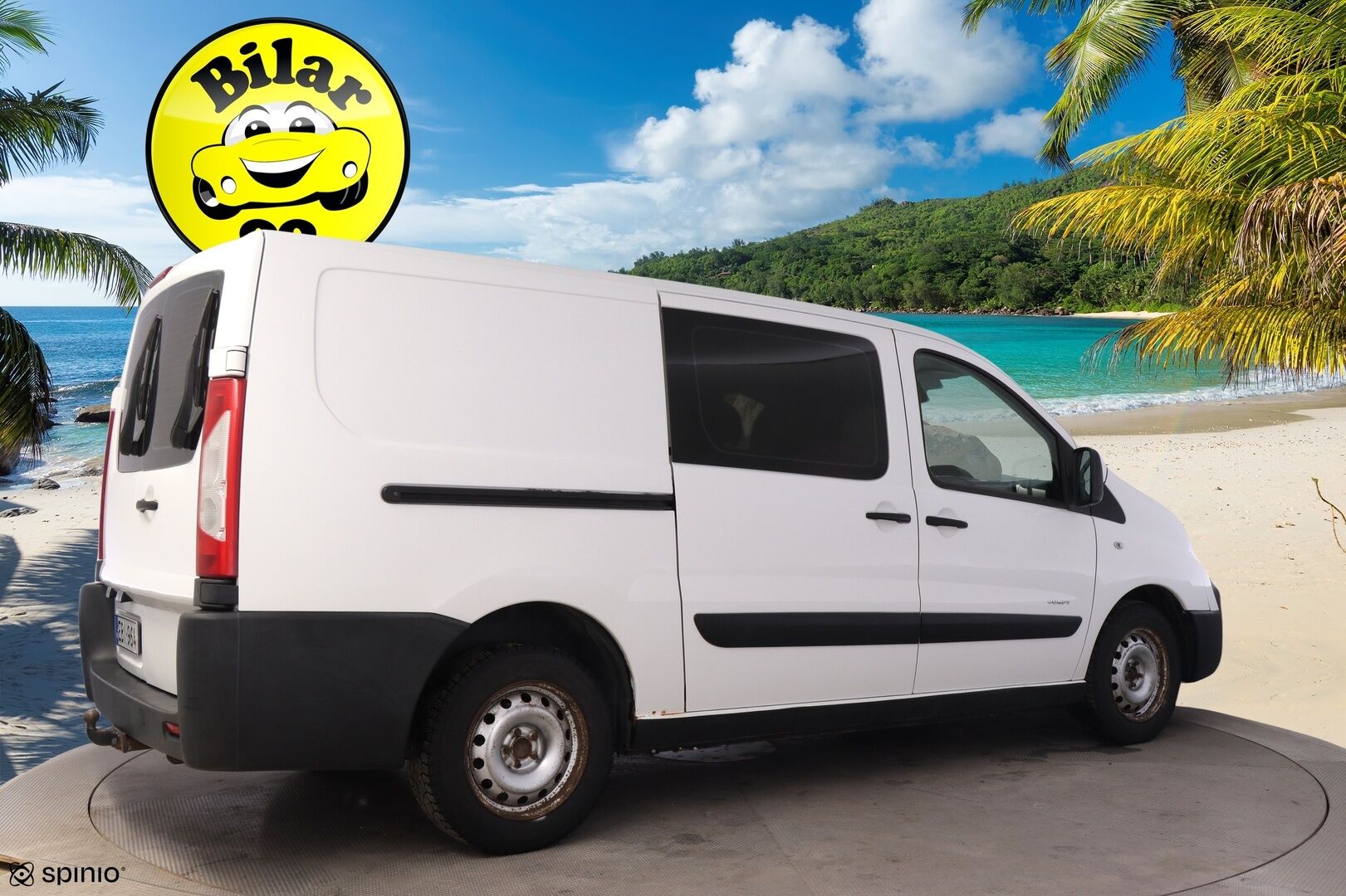 Citroen JUMPY 2008 2,0 20 HDi 120 L1H1 - YritysOutlet - Myydään vain yrityksille - Webasto / Kahdet renkaat / Koukku!