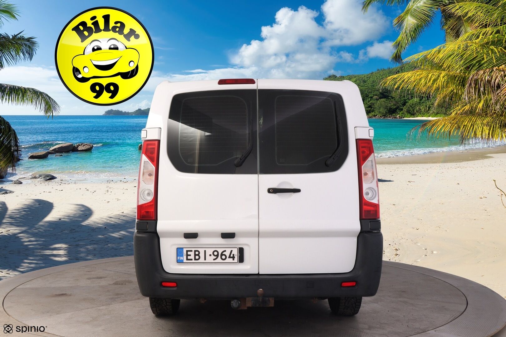 Citroen JUMPY 2008 2,0 20 HDi 120 L1H1 - YritysOutlet - Myydään vain yrityksille - Webasto / Kahdet renkaat / Koukku!