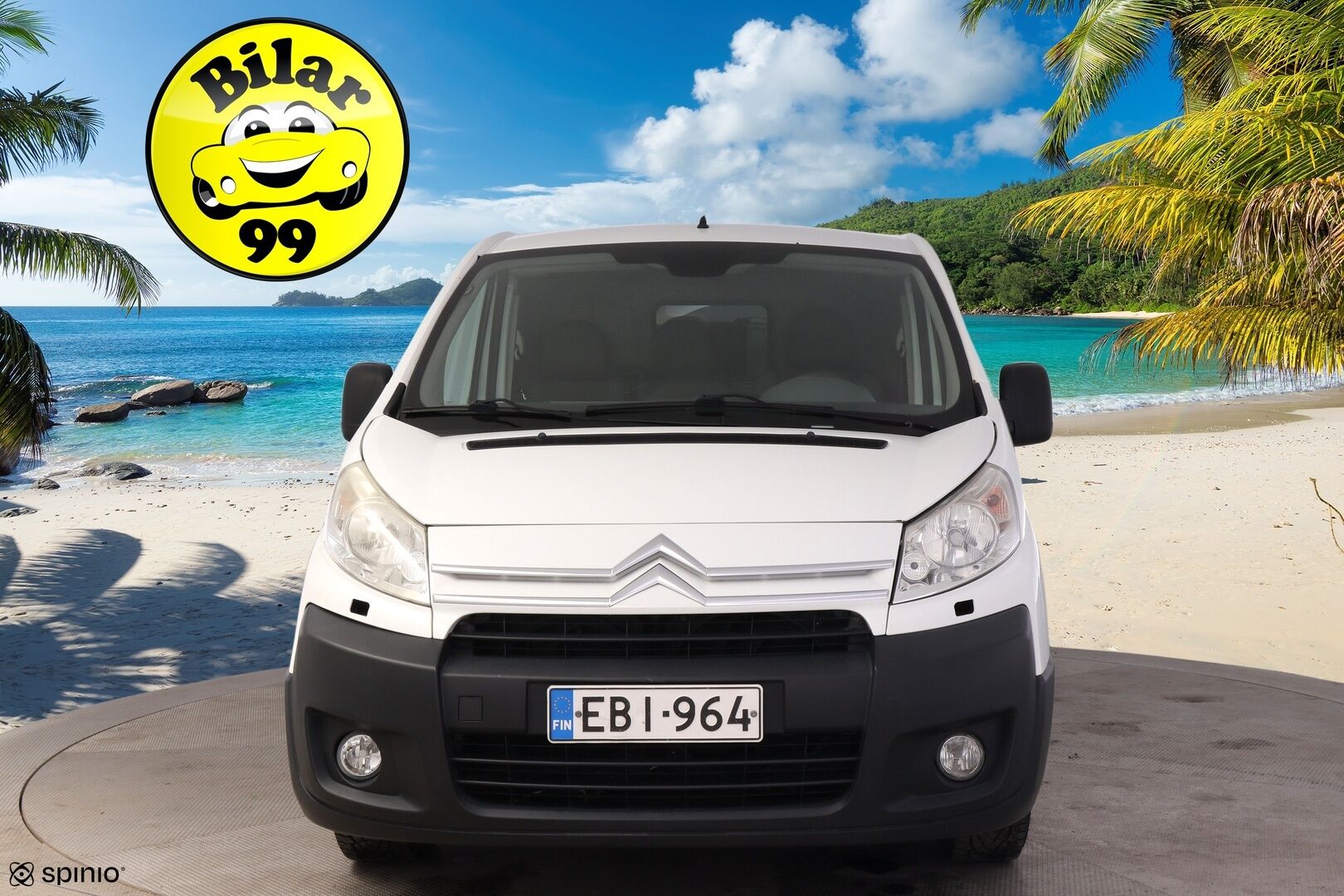 Citroen JUMPY 2008 2,0 20 HDi 120 L1H1 - YritysOutlet - Myydään vain yrityksille - Webasto / Kahdet renkaat / Koukku!