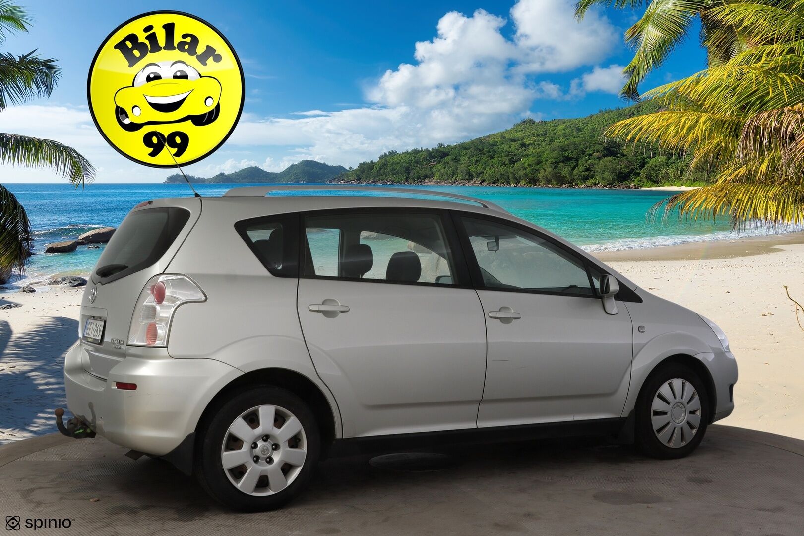 Toyota Corolla Verso 2009 1,6 VVT-i Linea Terra * Koukku / Ilmastointi / Lohko+sisäpistoke * - Todella hyvät huollot! / 2-om Suomi-Auto / 2x Renkaat