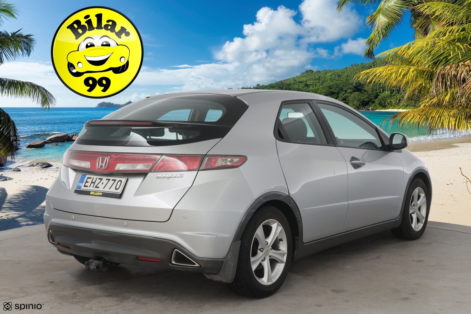 Honda Civic 2010 1.4i Sport 5-ov** YritysOutlet - Myydään vain yrityksille - Irrotettava vetokoukku / 2 renkaat *