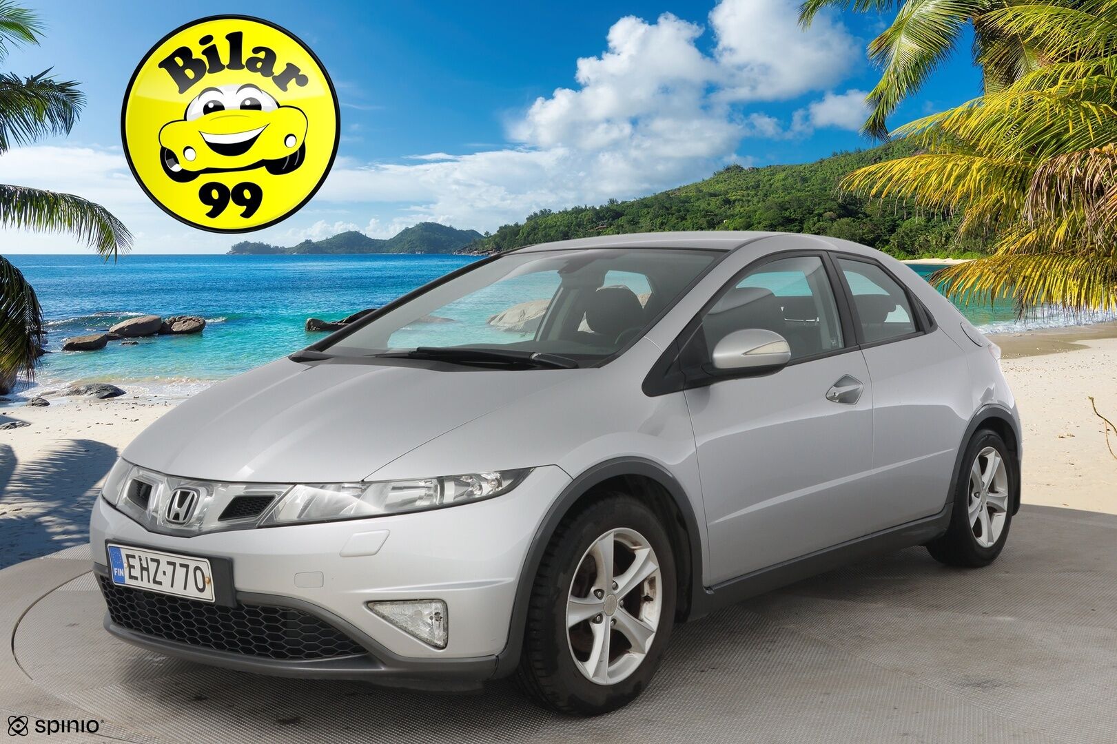 Honda Civic 2010 1.4i Sport 5-ov** YritysOutlet - Myydään vain yrityksille - Irrotettava vetokoukku / 2 renkaat *