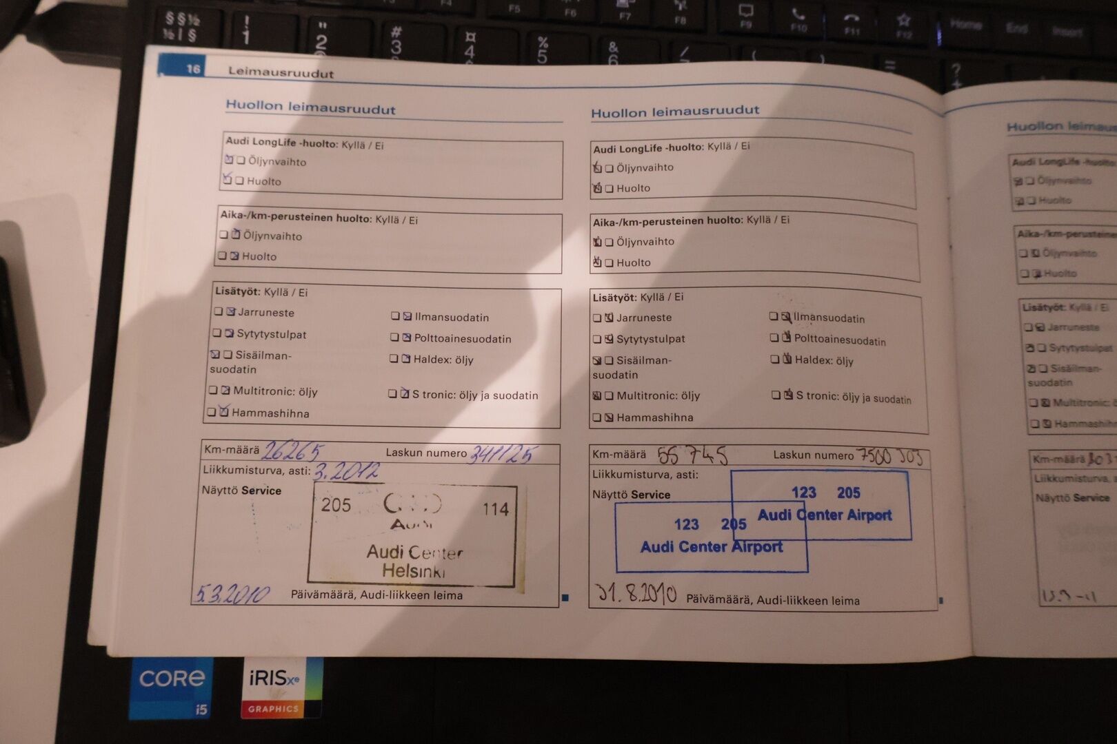 Audi A6 2010 Sedan 2,0 TFSI - Myydään Huutokaupat.com - | Sporttipenkit | Vakkari | Lohko | S.Pistoke | 
