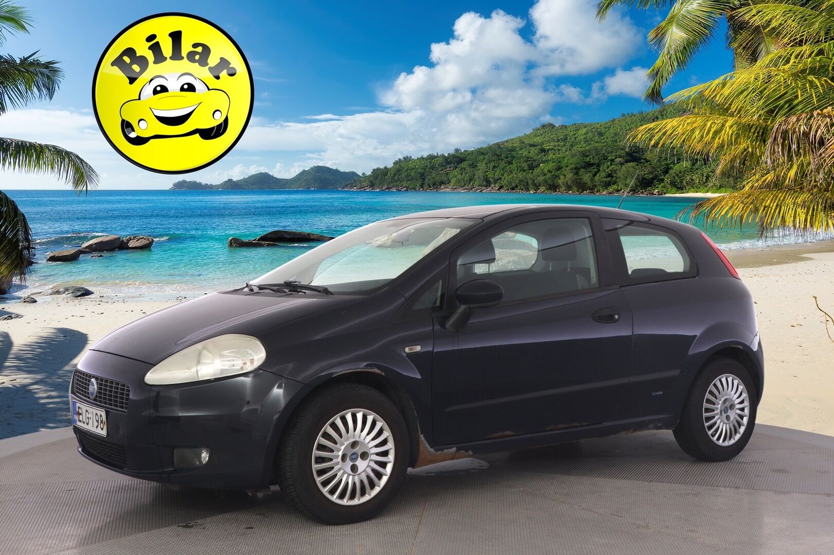 Fiat Punto 2007 3D PUNTO MULTIUSO 65 1.2  YritysOutlet - Myydään vain yrityksille