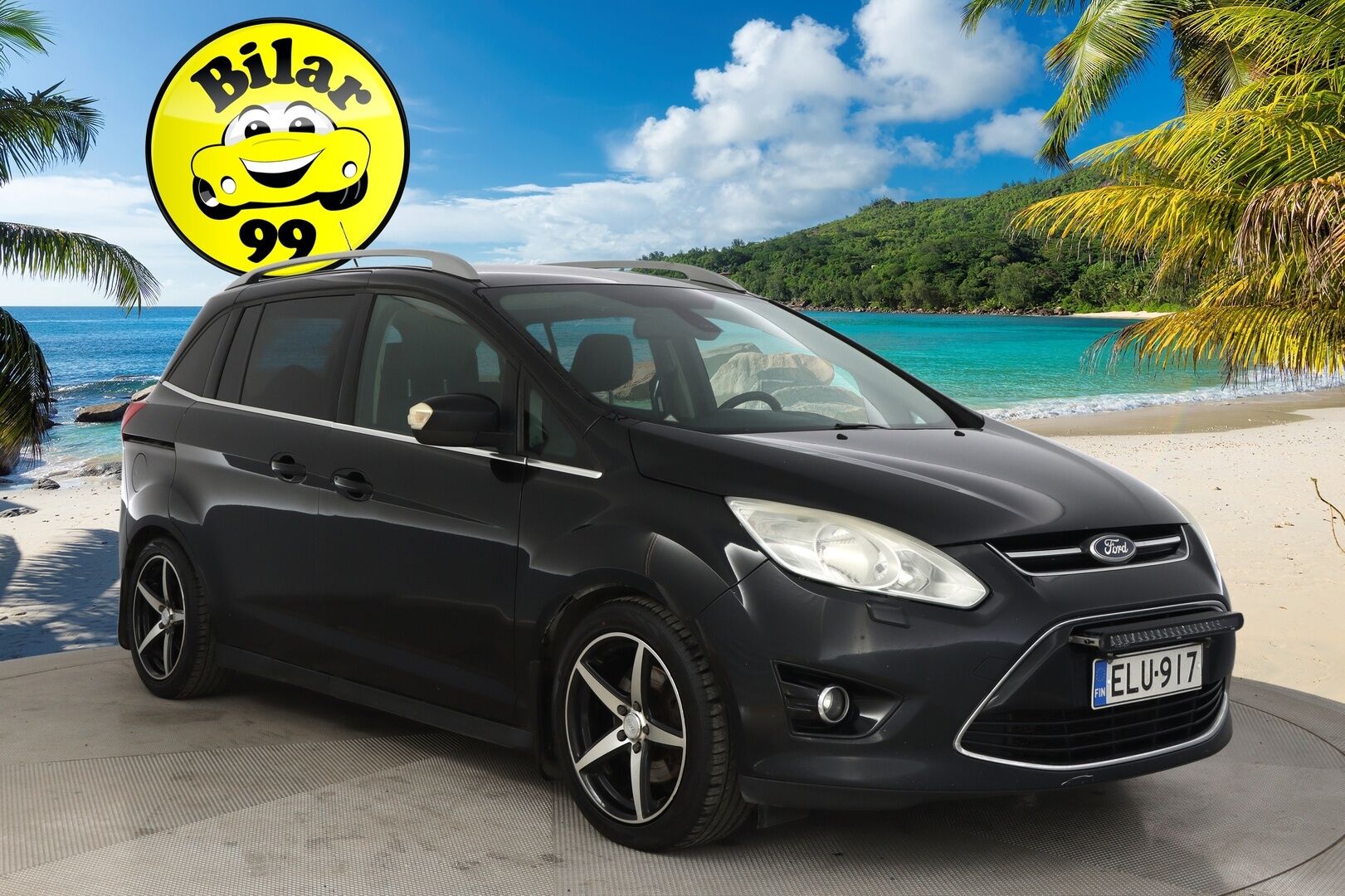 Ford Grand C-Max 2011 1,6 TDCi 115 hv Titanium M6 5-ovinen *Myydään  Huutokaupat.com* - *7-P / BT / Koukku / 2x Alut*