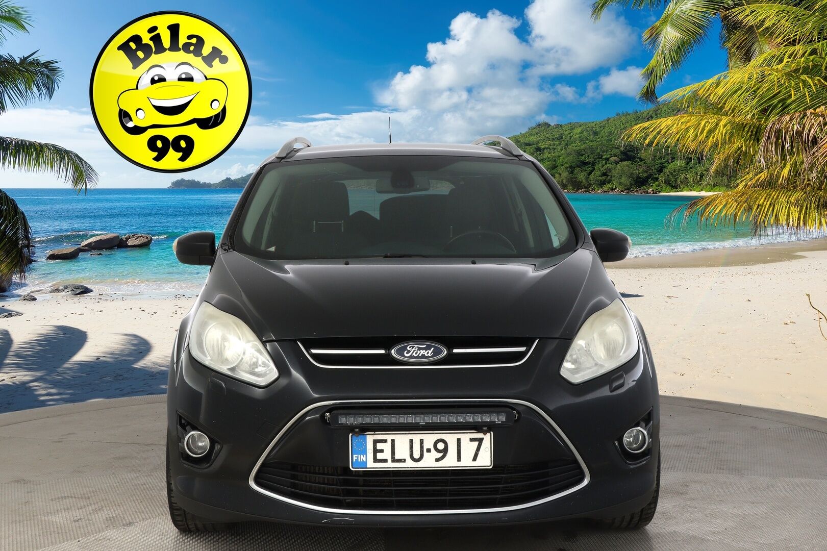 Ford Grand C-Max 2011 1,6 TDCi 115 hv Titanium M6 5-ovinen *Myydään  Huutokaupat.com* - *7-P / BT / Koukku / 2x Alut*