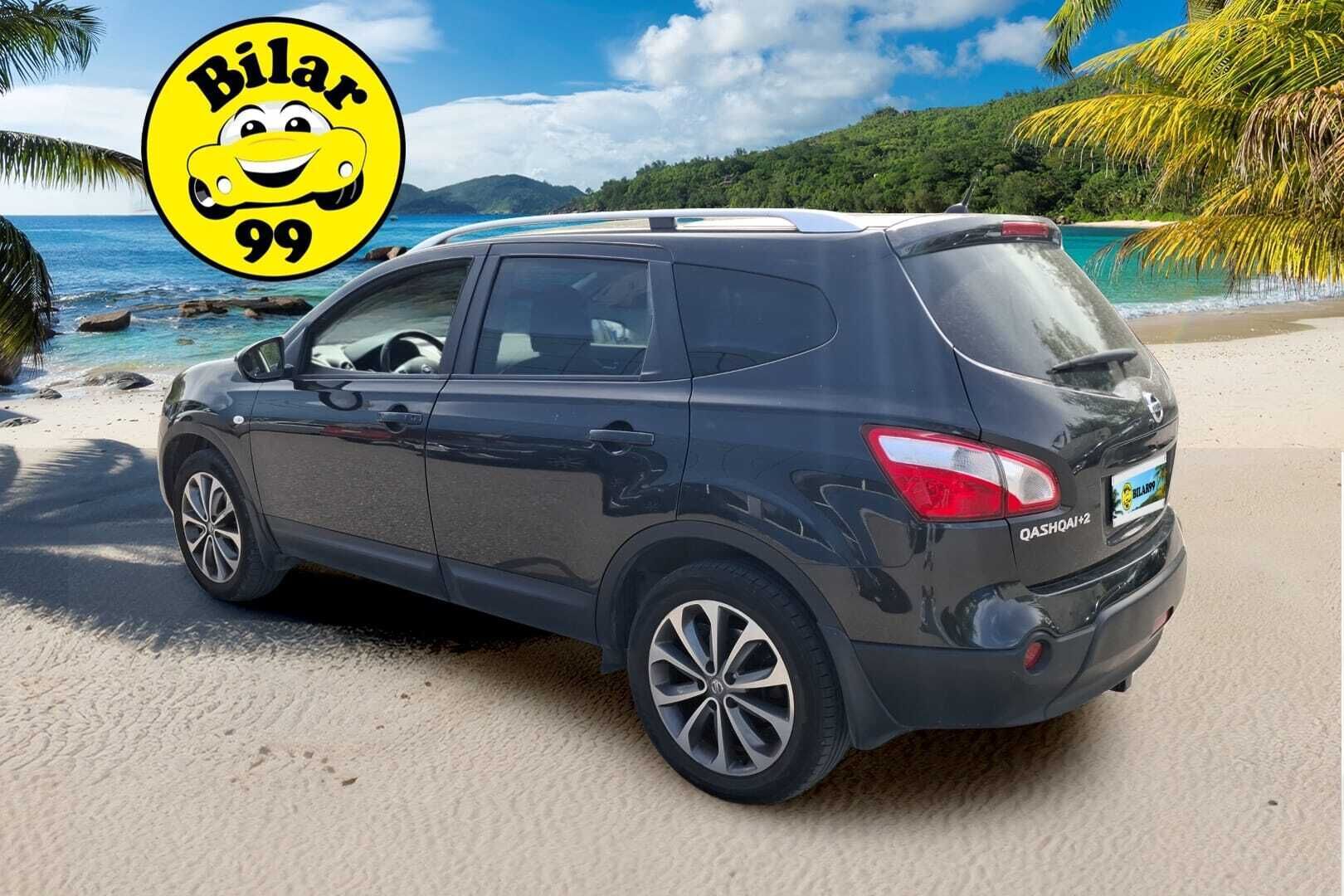 Nissan Qashqai+2 2011 1,6L Stop / Start System Tekna 2WD 5M/T Premium Pack Vakionopeudensäädin / Koukku / Peruutuskamera / Lasikatto / Bose - 7 Paikkainen / 2x Avain / Nahkasisusta / Lohkolämmitin 