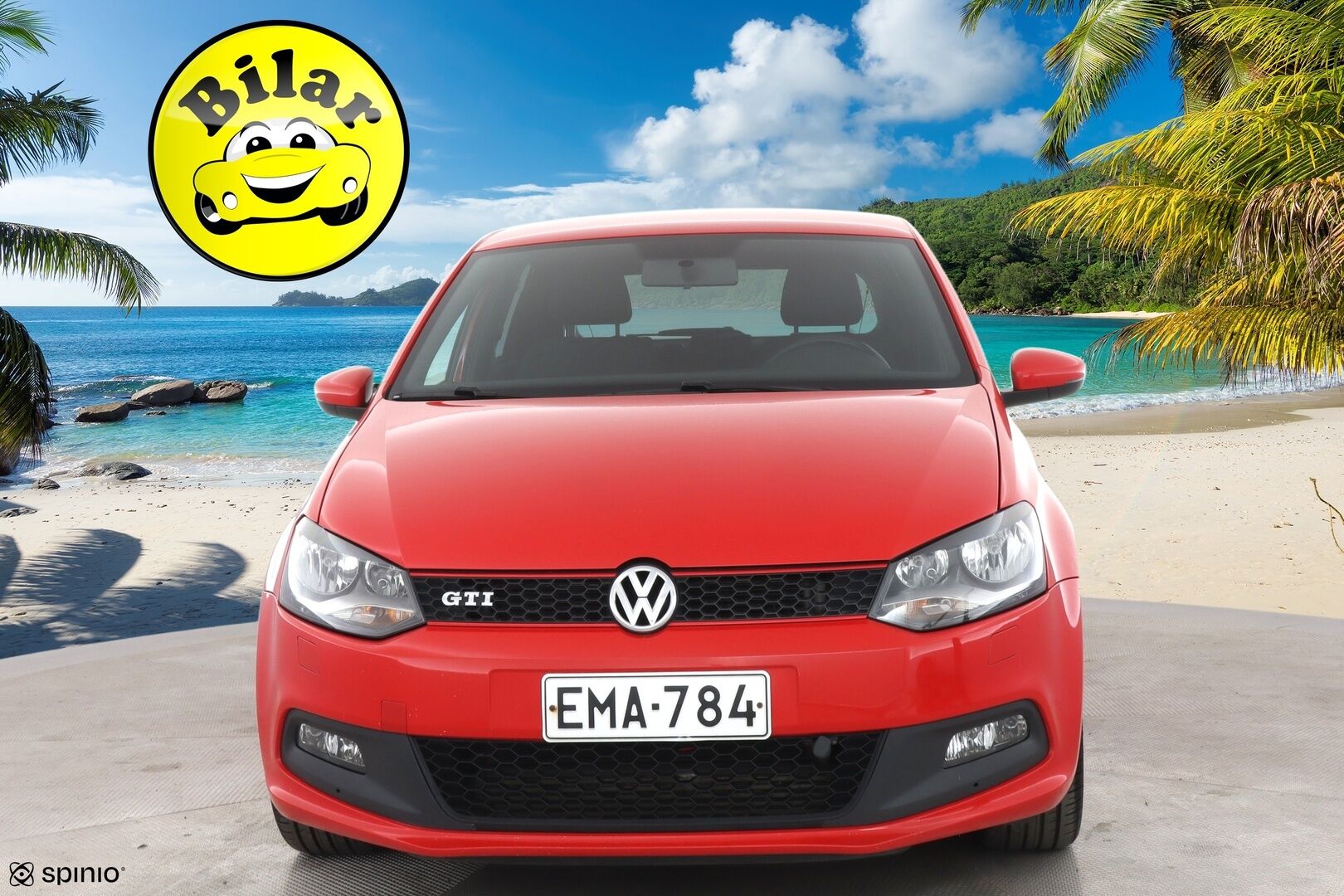 Volkswagen Polo 2012 GTI 1,4 TSI 132 kW (180 hv) DSG-automaatti 4-ovinen - Vakkari / Tutkat / Lohko + sisä / Bluetooth / Juuri Huollettu!