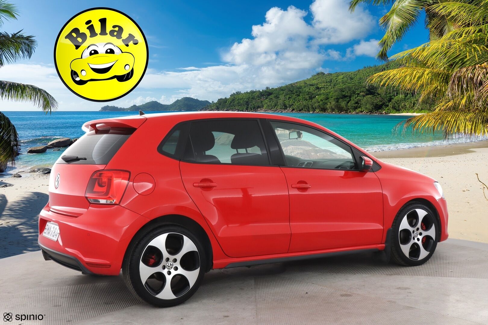 Volkswagen Polo 2012 GTI 1,4 TSI 132 kW (180 hv) DSG-automaatti 4-ovinen - Vakkari / Tutkat / Lohko + sisä / Bluetooth / Juuri Huollettu!