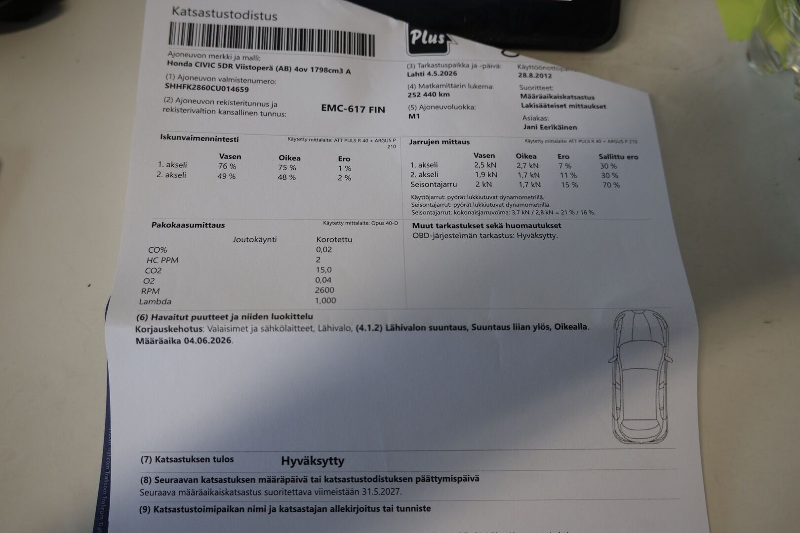 Honda Civic 2012 5D 1,8i Sport AT Business - Lohkolämmitin | Vakionopeudensäädin | Suomi-Auto | Peruutuskamera | Vetokoukku | 