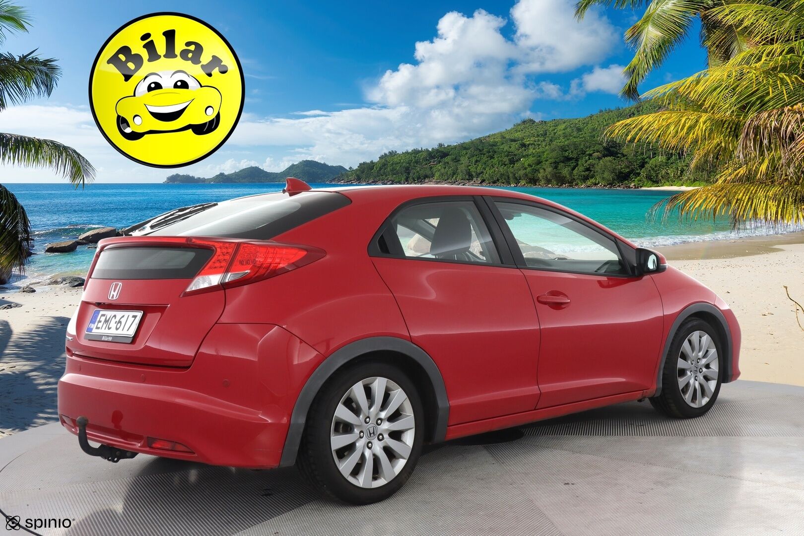 Honda Civic 2012 5D 1,8i Sport AT Business - Lohkolämmitin | Vakionopeudensäädin | Suomi-Auto | Peruutuskamera | Vetokoukku | 