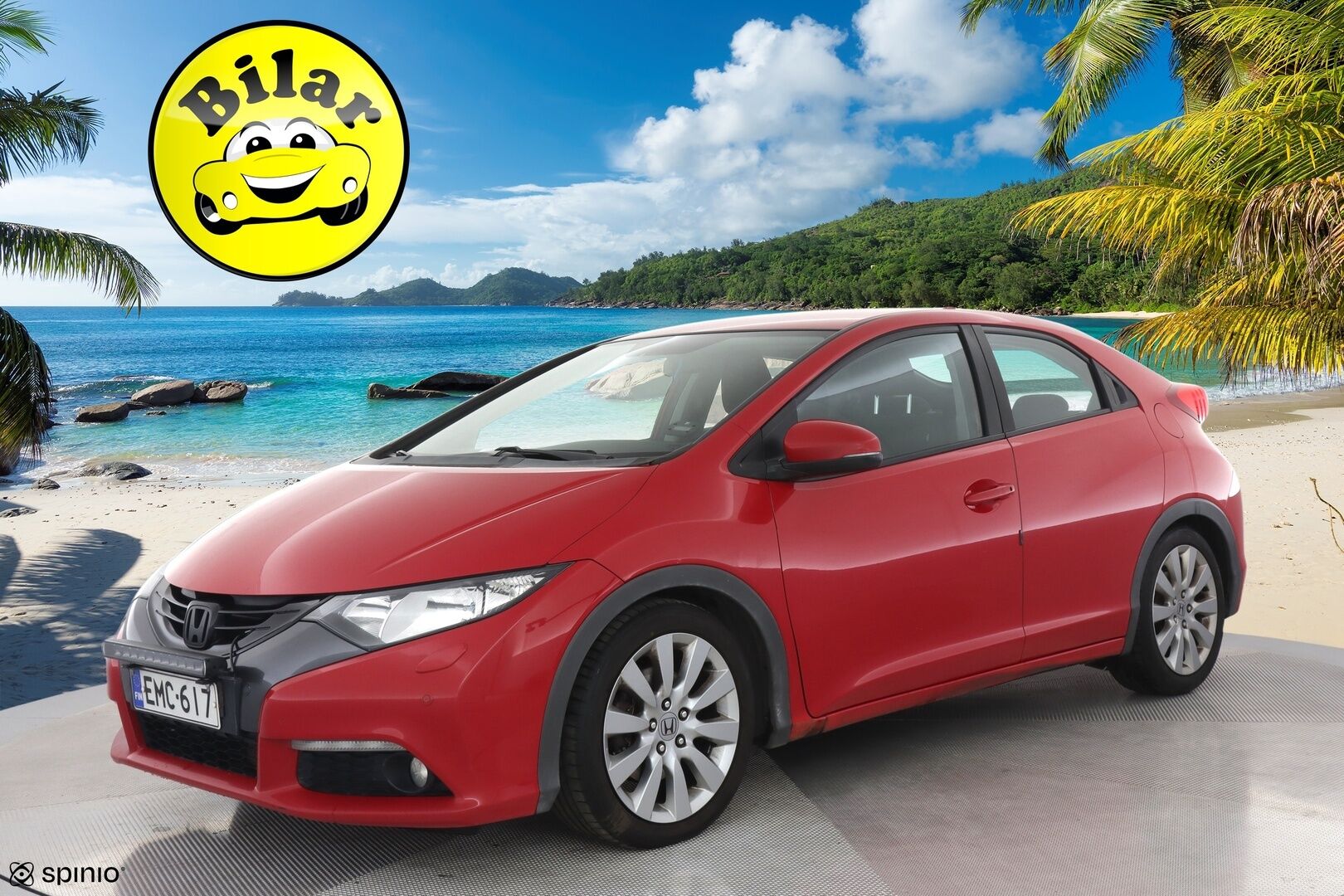 Honda Civic 2012 5D 1,8i Sport AT Business - Lohkolämmitin | Vakionopeudensäädin | Suomi-Auto | Peruutuskamera | Vetokoukku | 