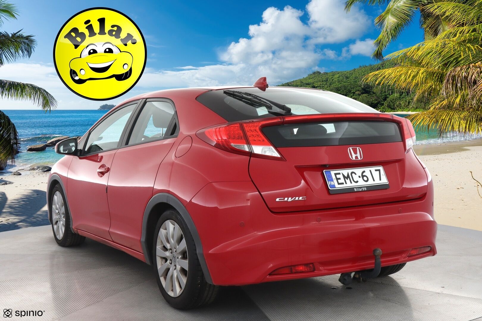 Honda Civic 2012 5D 1,8i Sport AT Business - Lohkolämmitin | Vakionopeudensäädin | Suomi-Auto | Peruutuskamera | Vetokoukku | 