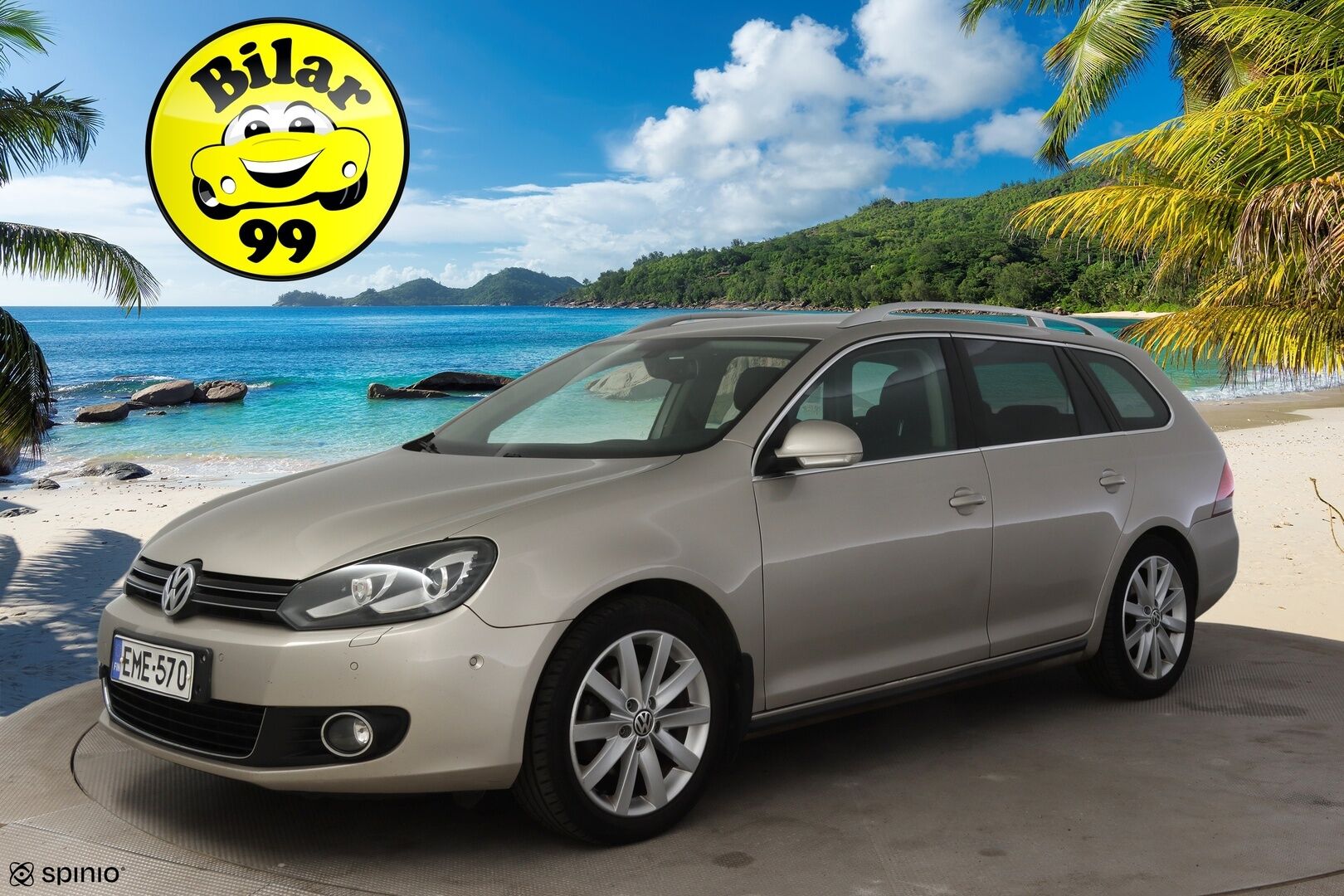 Volkswagen Golf 2012 Variant Highline 1,4 TSI 90 kW * Huutokaupat.com / Suomiauto / Xenon / Tutkat / Lohkolämmitin / Aut. ilmastointi * - *Juuri huollettu 201tkm kohdalla! / Kahdet renkaat / Ikäisekseen siistikuntoinen yksilö!*