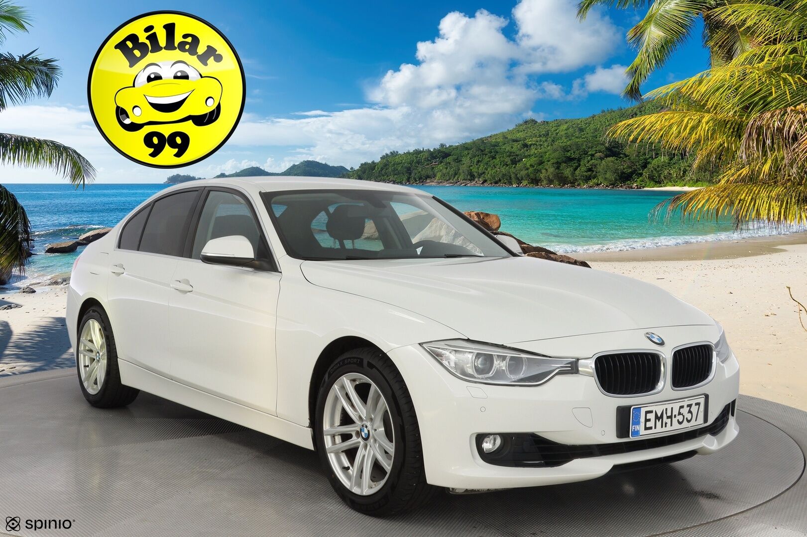 BMW 320 2013 TwinPower Turbo A xDrive F30 Sedan Business Automatic * Webasto / Vakkari / Tutka * - Suomi-auto / Kahdet BMW vanteet / Polttoainekäyttöinen Lisälämmitin - Osta nyt, maksa vasta ensi vuonna