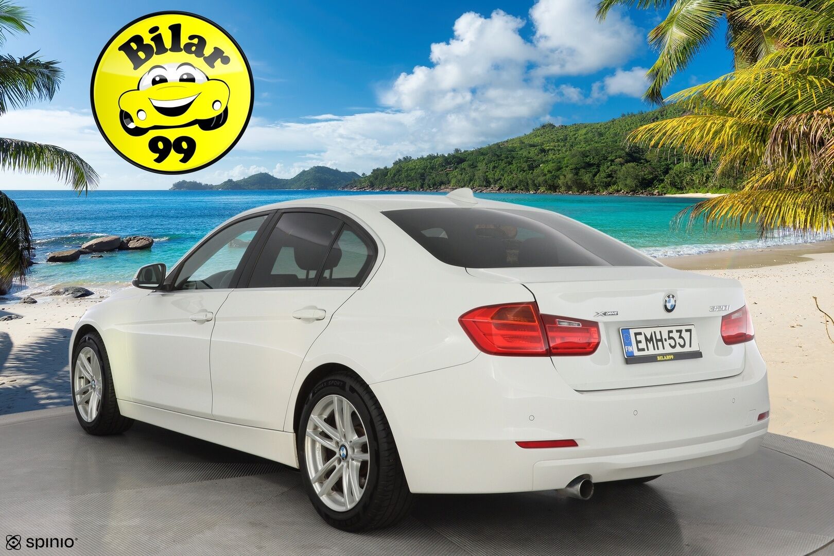 BMW 320 2013 TwinPower Turbo A xDrive F30 Sedan Business Automatic * Webasto / Vakkari / Tutka * - Suomi-auto / Kahdet BMW vanteet / Polttoainekäyttöinen Lisälämmitin