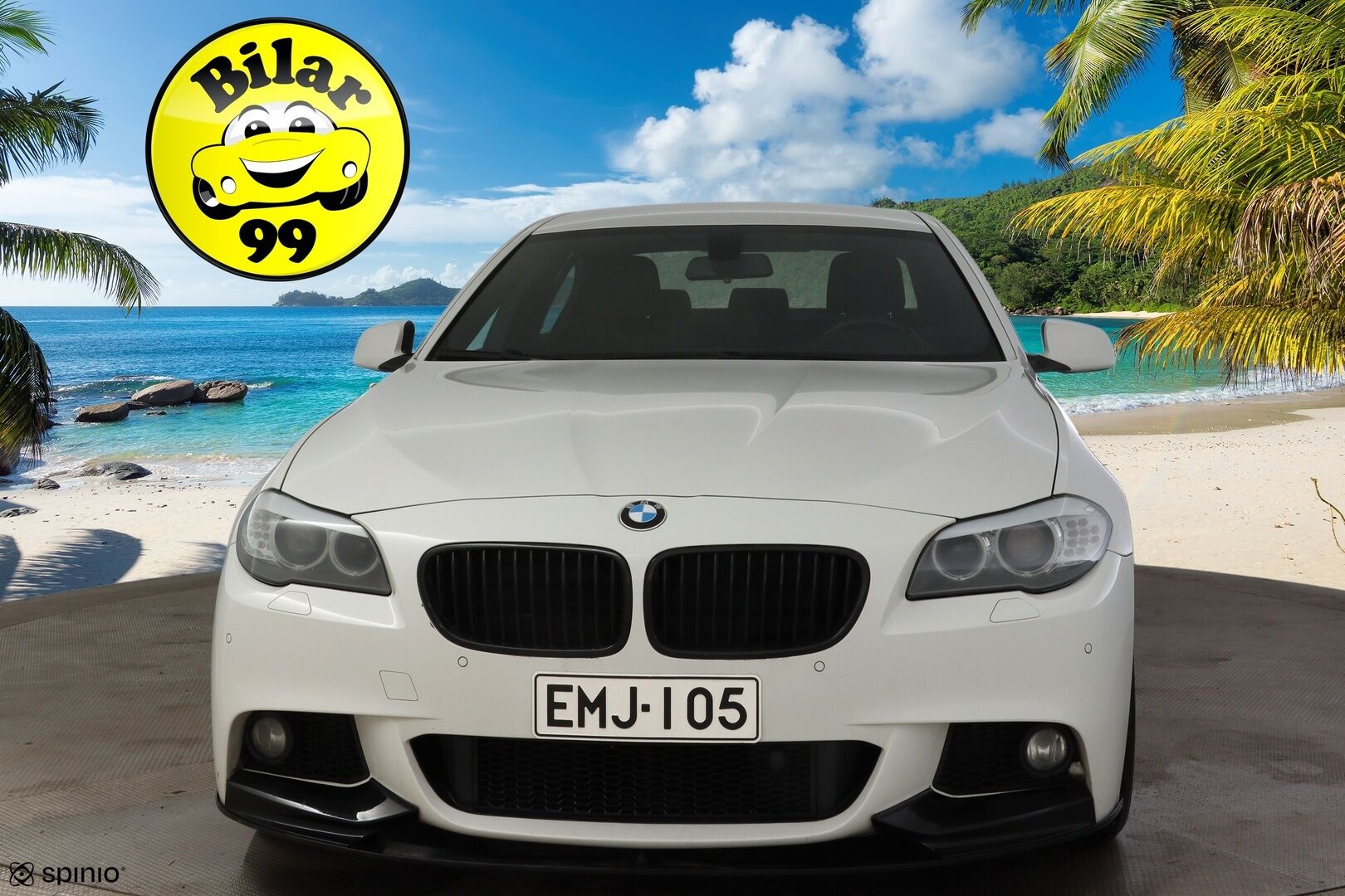BMW 520 2013 TwinPower Turbo A F10 Sedan Business M-Sport ** Suomiauto / Hifit / Black Panel / Muistipenkki kuskilla / Bluetooth ** - *2x renkaat & vanteet / Sport-vaihteisto / Huollettu 254tkm kohdalla*