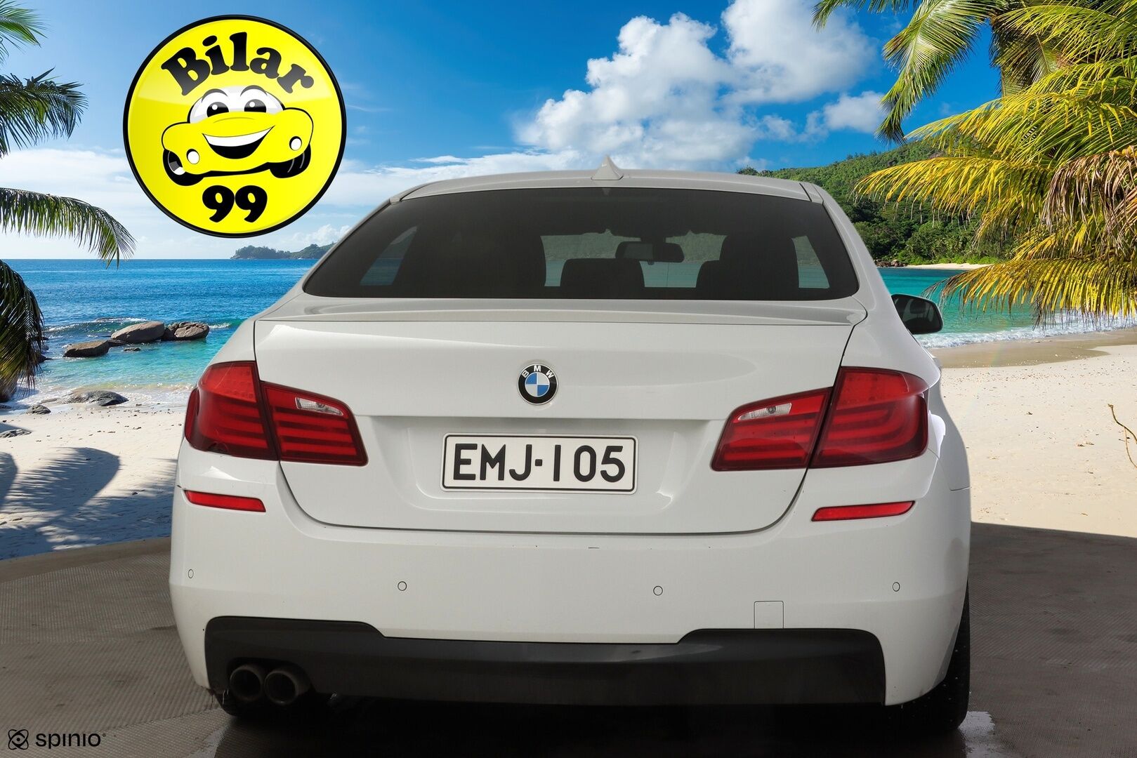 BMW 520 2013 TwinPower Turbo A F10 Sedan Business M-Sport ** Suomiauto / Hifit / Black Panel / Muistipenkki kuskilla / Bluetooth ** - *2x renkaat & vanteet / Sport-vaihteisto / Huollettu 254tkm kohdalla*