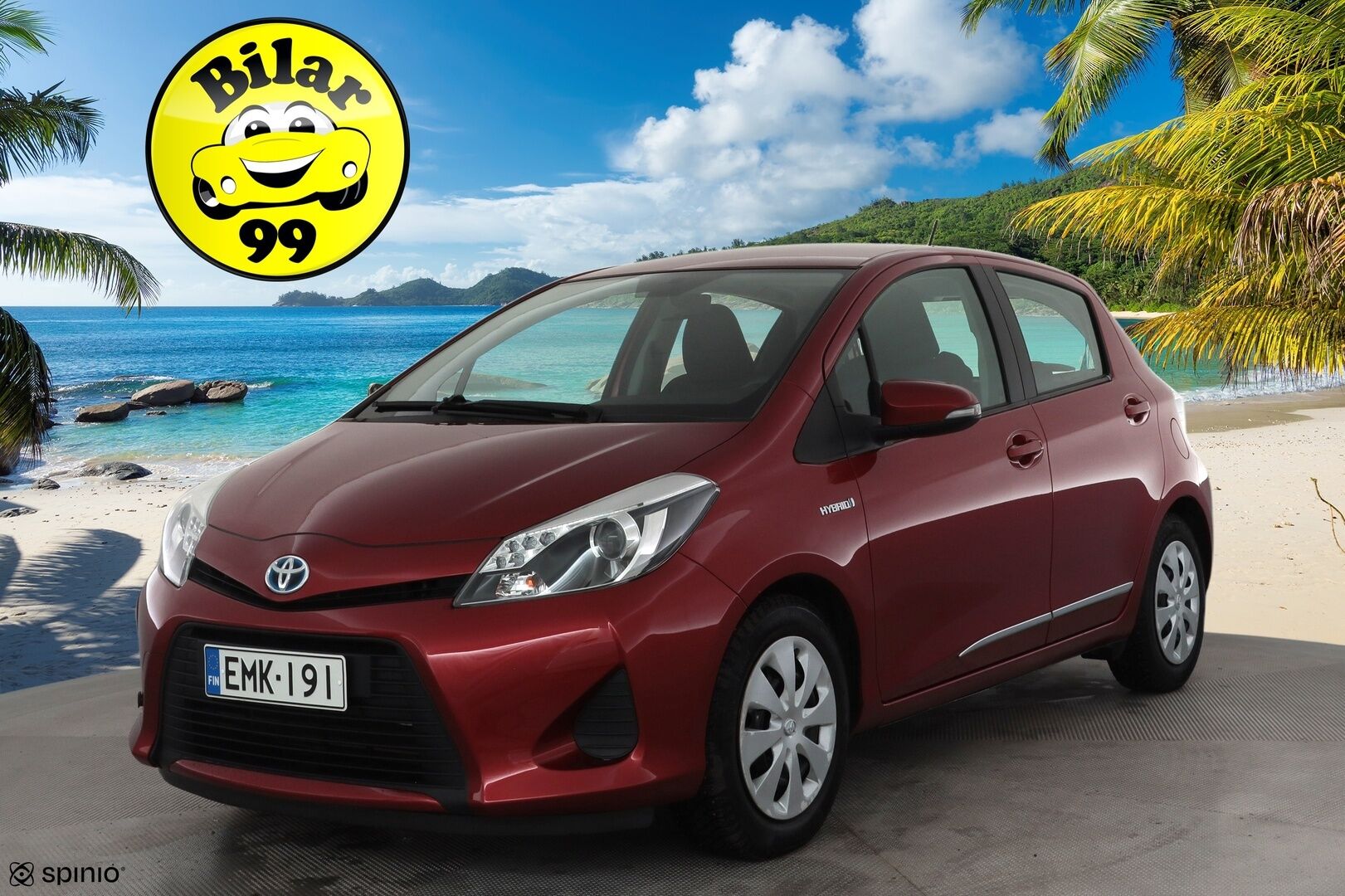 Toyota Yaris 2013 Hybrid Active 5ov * Suomi-auto / Navi / Lohkolämmitin / P.kamera / 2xRenkaat * - Merkkihuollettu - Osta nyt, maksa vasta ensi vuonna