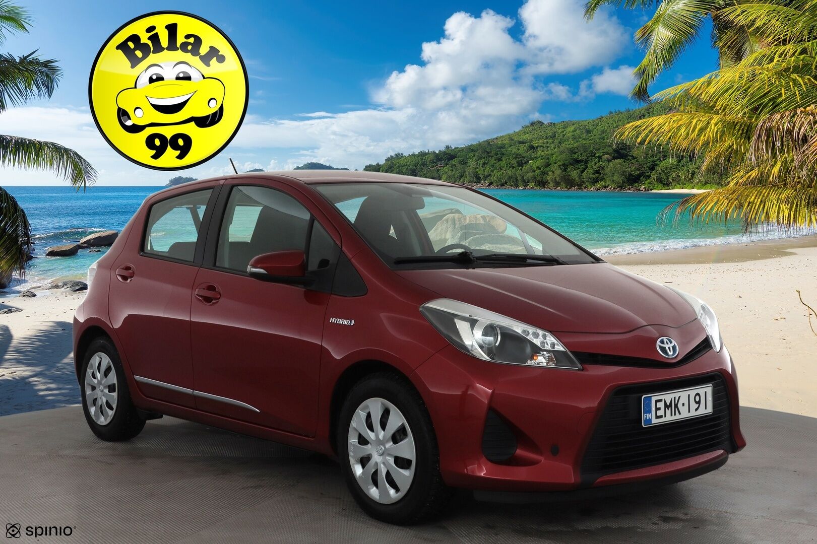 Toyota Yaris 2013 Hybrid Active 5ov * Suomi-auto / Navi / Lohkolämmitin / P.kamera / 2xRenkaat * - Merkkihuollettu - Osta nyt, maksa vasta ensi vuonna