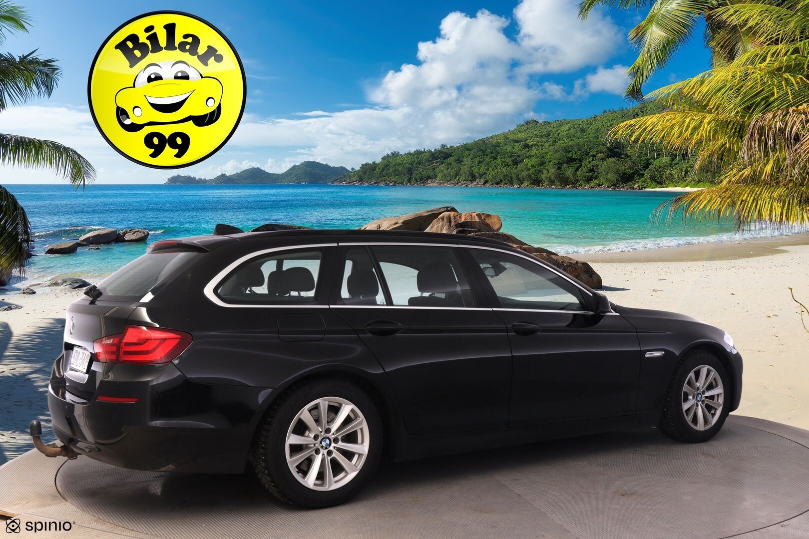 BMW 520 2013 TwinPower Turbo A F11 Touring Business Automatic *Vakionopeudensäädin / Lohko+S.lämmitin / Vetokoukku / S.Luukku* - *Asiallisesti huollettu / Kahdet hyvät renkaat alumiinivantein*