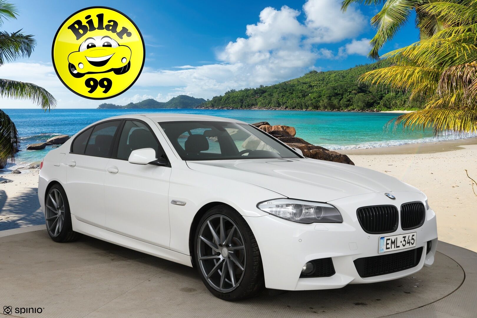 BMW 520 2013 TwinPower Turbo A F10 Sedan Business Automatic M-Sport / P. Kamera / Vakkari / Xenon / 2x Renkaat / Sähköpenkit - Juuri huollettu!