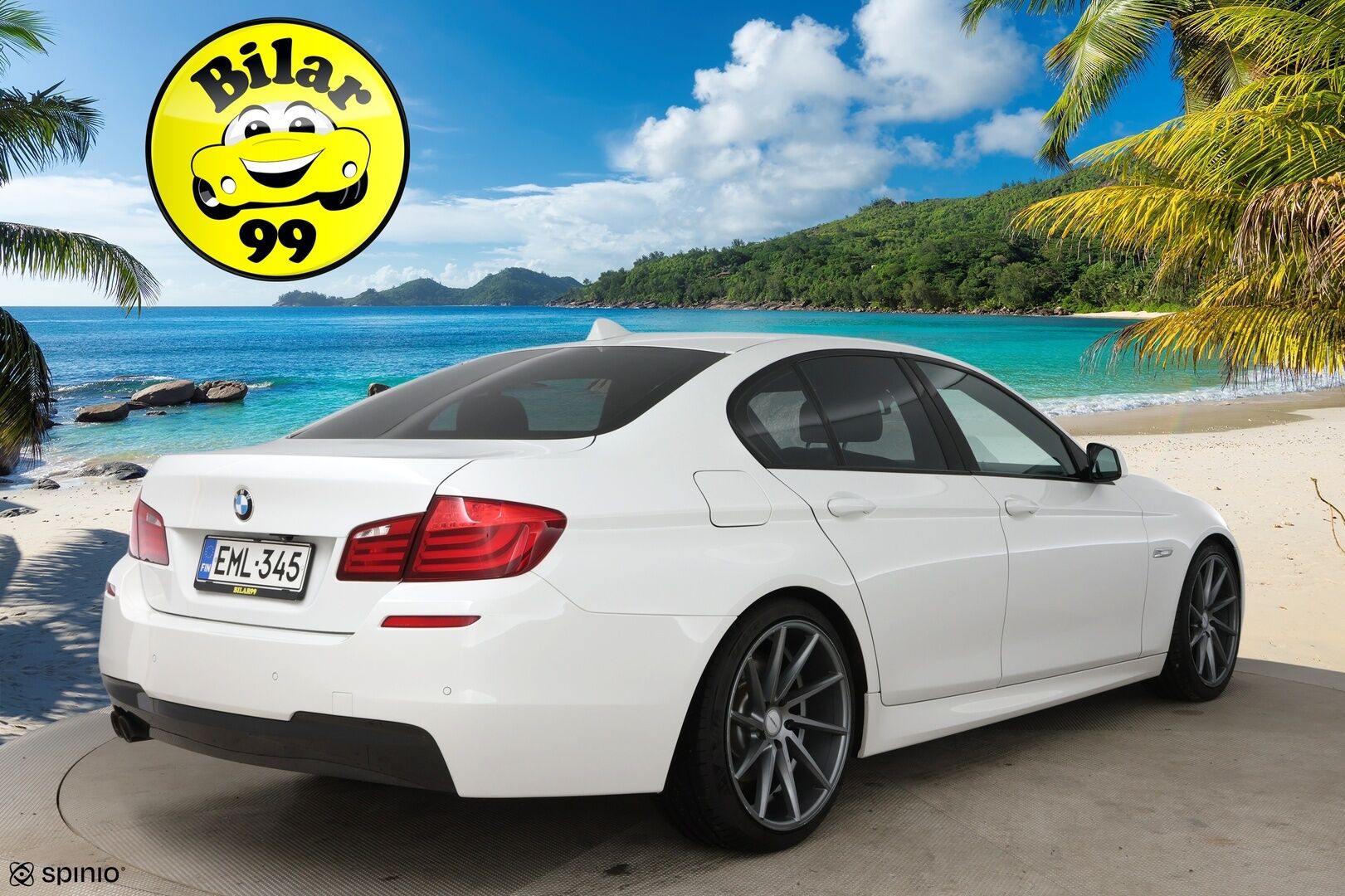 BMW 520 2013 TwinPower Turbo A F10 Sedan Business Automatic M-Sport / P. Kamera / Vakkari / Xenon / 2x Renkaat / Sähköpenkit - Juuri huollettu!