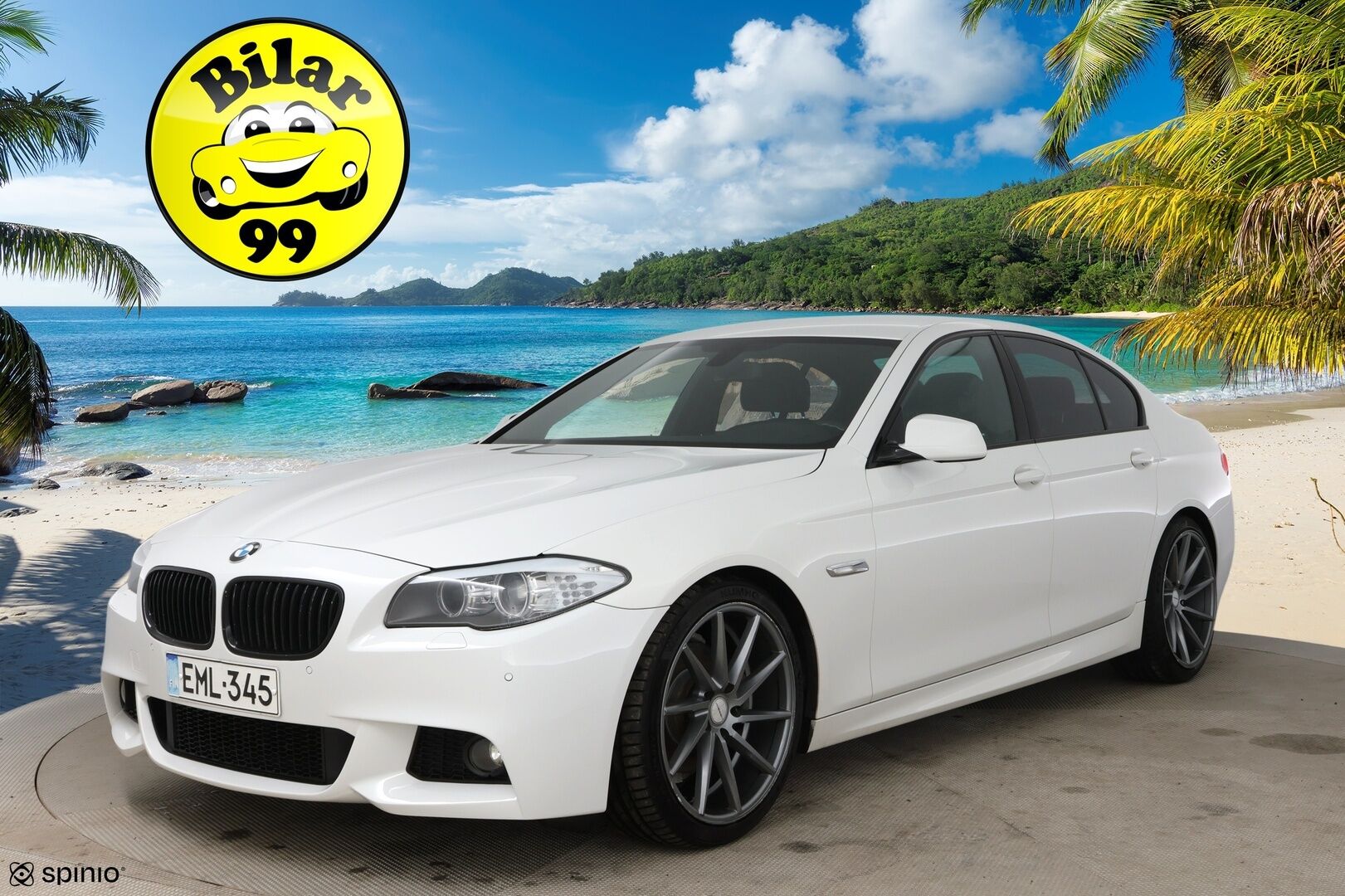 BMW 520 2013 TwinPower Turbo A F10 Sedan Business Automatic M-Sport / P. Kamera / Vakkari / Xenon / 2x Renkaat / Sähköpenkit - Juuri huollettu!