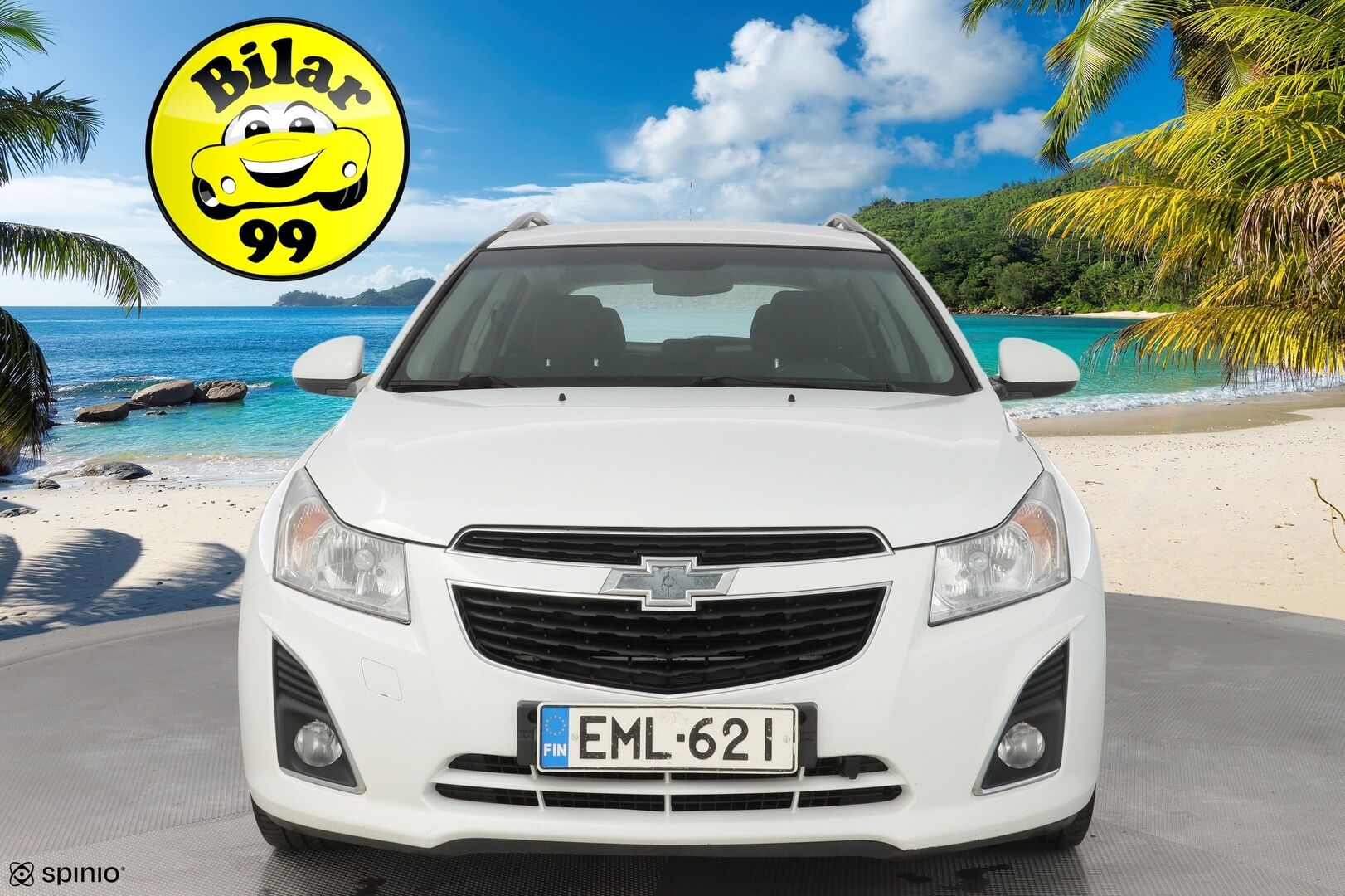 Chevrolet Cruze 2013 SW LT 1,6 91kW MT5 * Vetokoukku / Ilmastointi / Bluetooth / Lohko / Vakkari * - Suomi-auto / Kahdet renkaat alumiinivantein / Myydään juuri katsastettuna