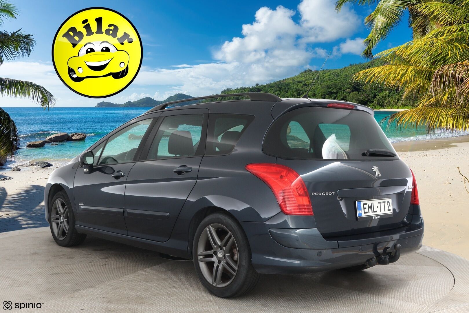 Peugeot 308 2013 SW Style Sportium VTi 120 *Myydään Huutokaupat.com* - *Myydään Huutokaupat.com* | P-Tutka | | Vetokoukku | Penkinlämmittimet | Lohko ja sisäpistoke | Hyvä huoltohistoria