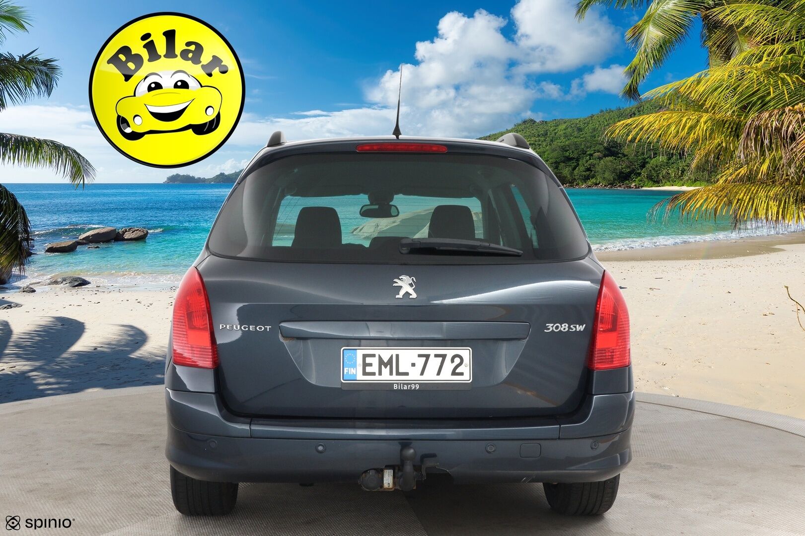 Peugeot 308 2013 SW Style Sportium VTi 120 *Myydään Huutokaupat.com* - *Myydään Huutokaupat.com* | P-Tutka | | Vetokoukku | Penkinlämmittimet | Lohko ja sisäpistoke | Hyvä huoltohistoria