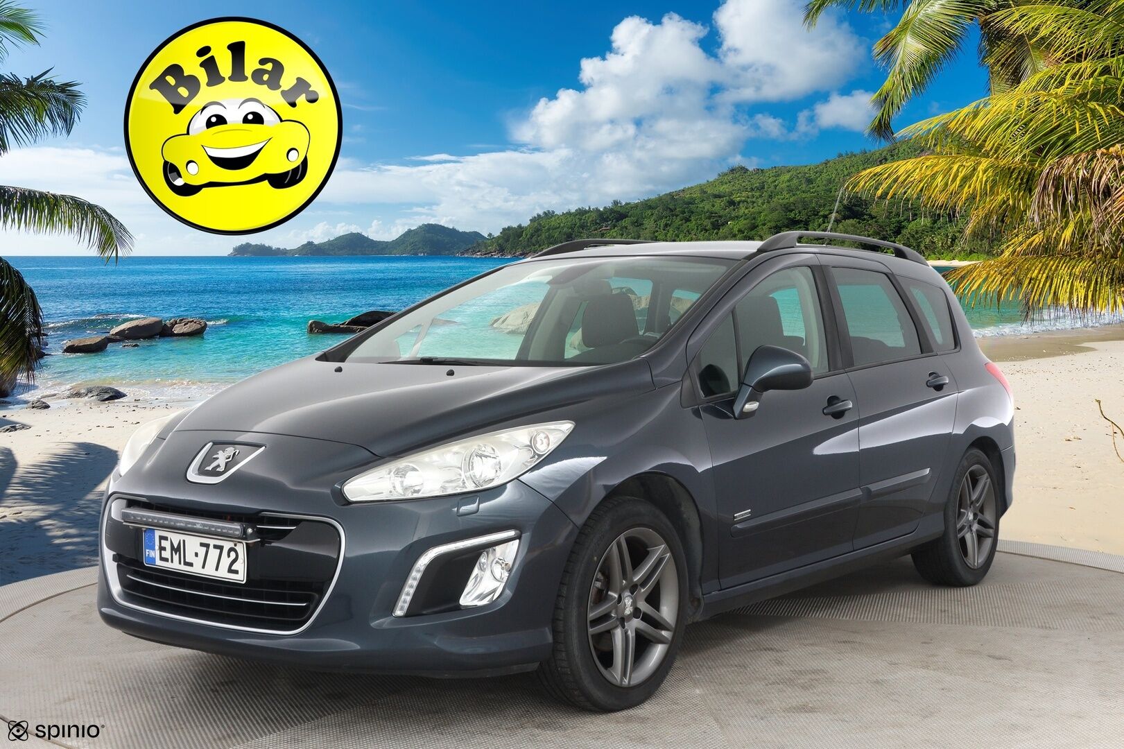 Peugeot 308 2013 SW Style Sportium VTi 120 *Myydään Huutokaupat.com* - *Myydään Huutokaupat.com* | P-Tutka | | Vetokoukku | Penkinlämmittimet | Lohko ja sisäpistoke | Hyvä huoltohistoria