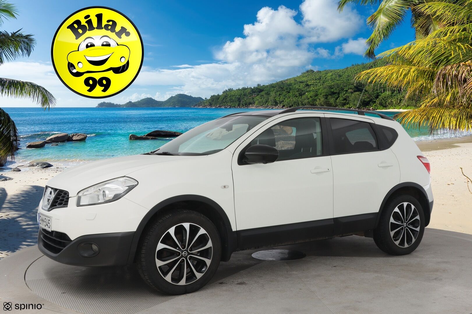 Nissan Qashqai 2013 1,6L Stop / Start System Style 360 2WD 5M/T AVM * Lasikatto / Vetokoukku / 360 kamera / Lohko * - Tarkka huoltohistoria / 2x erittäin hyvät renkaat / Suomi-auto