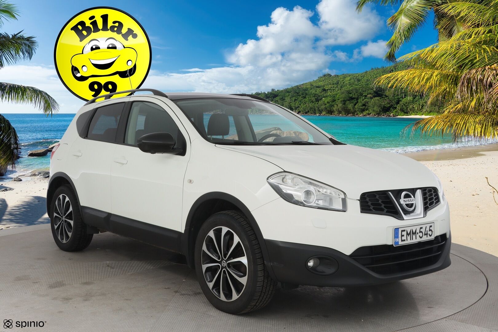 Nissan Qashqai 2013 1,6L Stop / Start System Style 360 2WD 5M/T AVM * Lasikatto / Vetokoukku / 360 kamera / Lohko * - Tarkka huoltohistoria / 2x erittäin hyvät renkaat / Suomi-auto